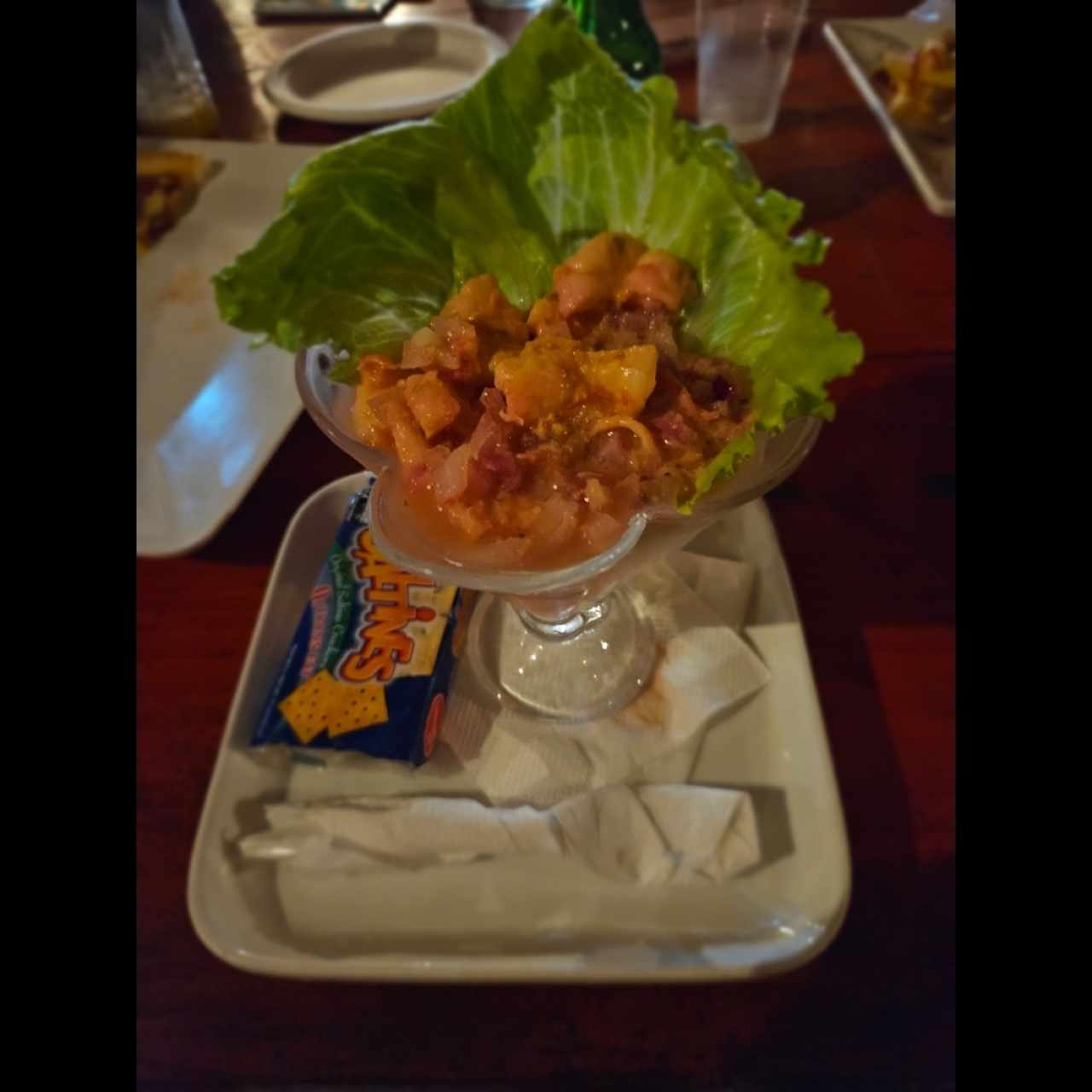 Entradas - Ceviche de camaron