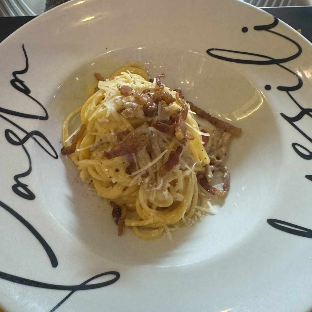 Pasta carbonara