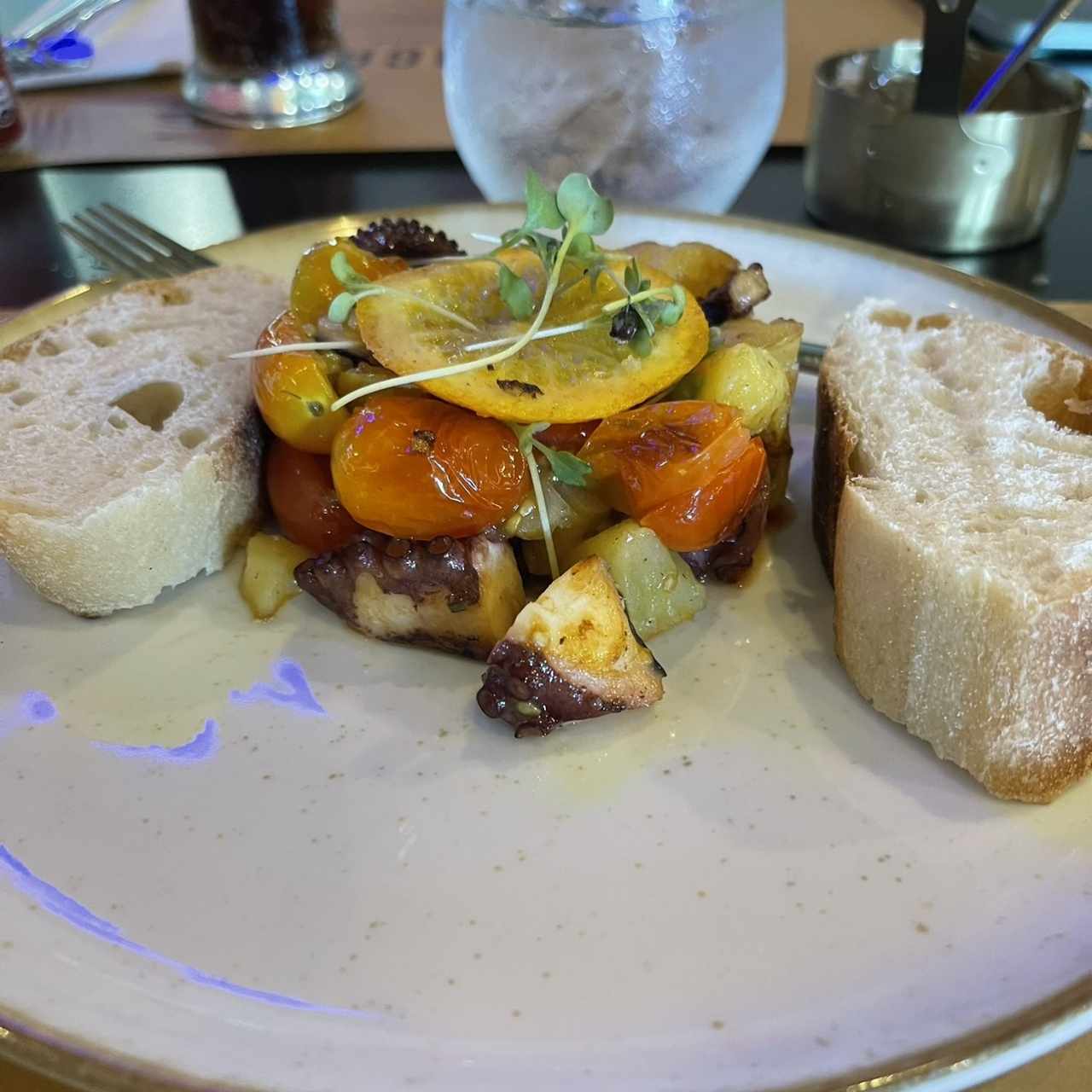 Pulpo con Papas