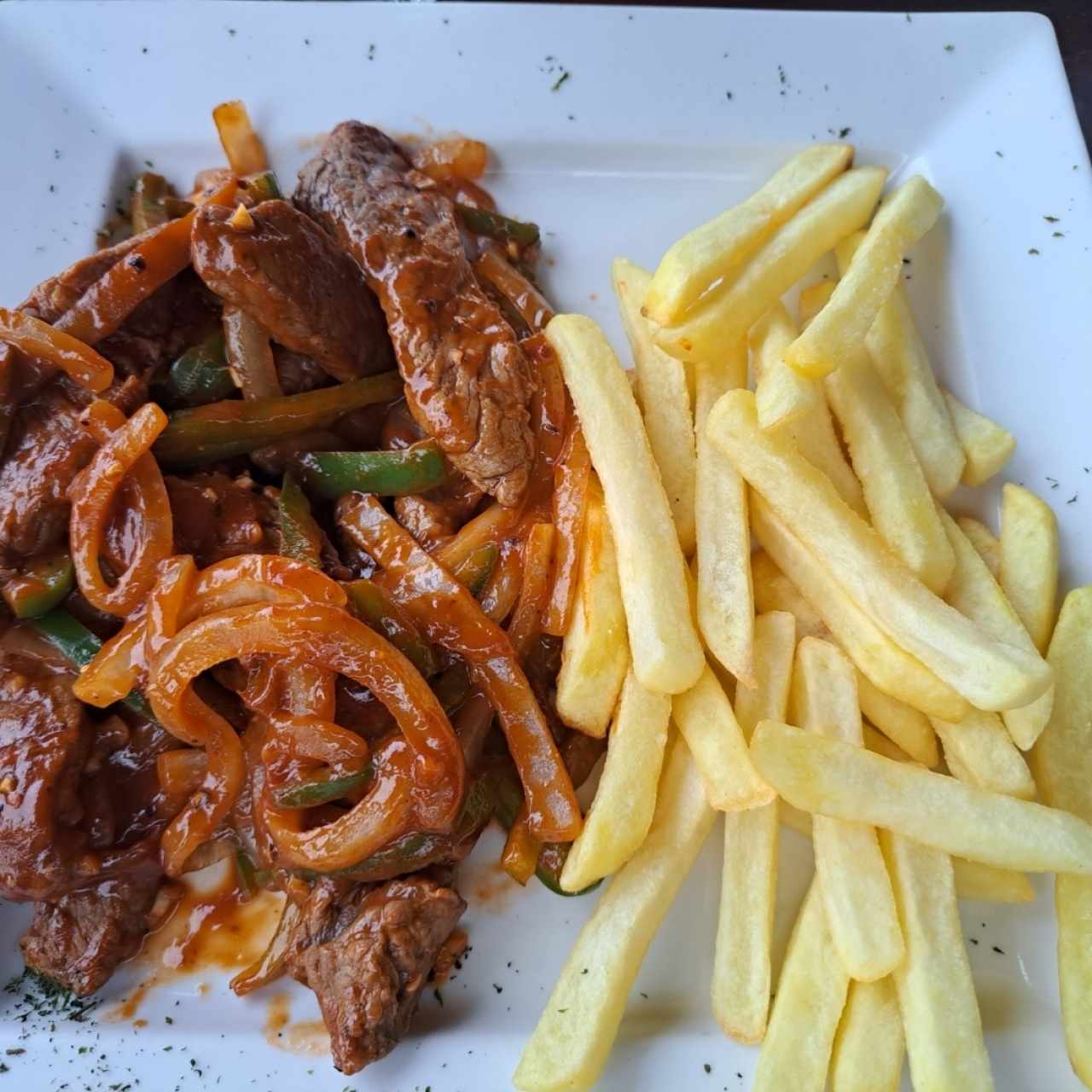 Bistec picado (carne angus) 