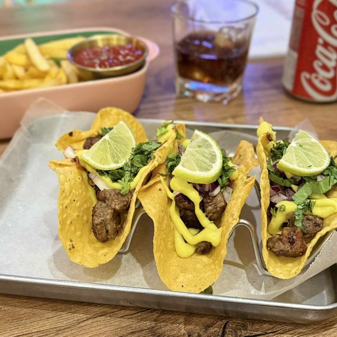 Tacos carne asada