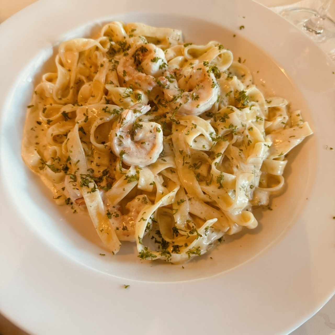 fettuccini crema di mare