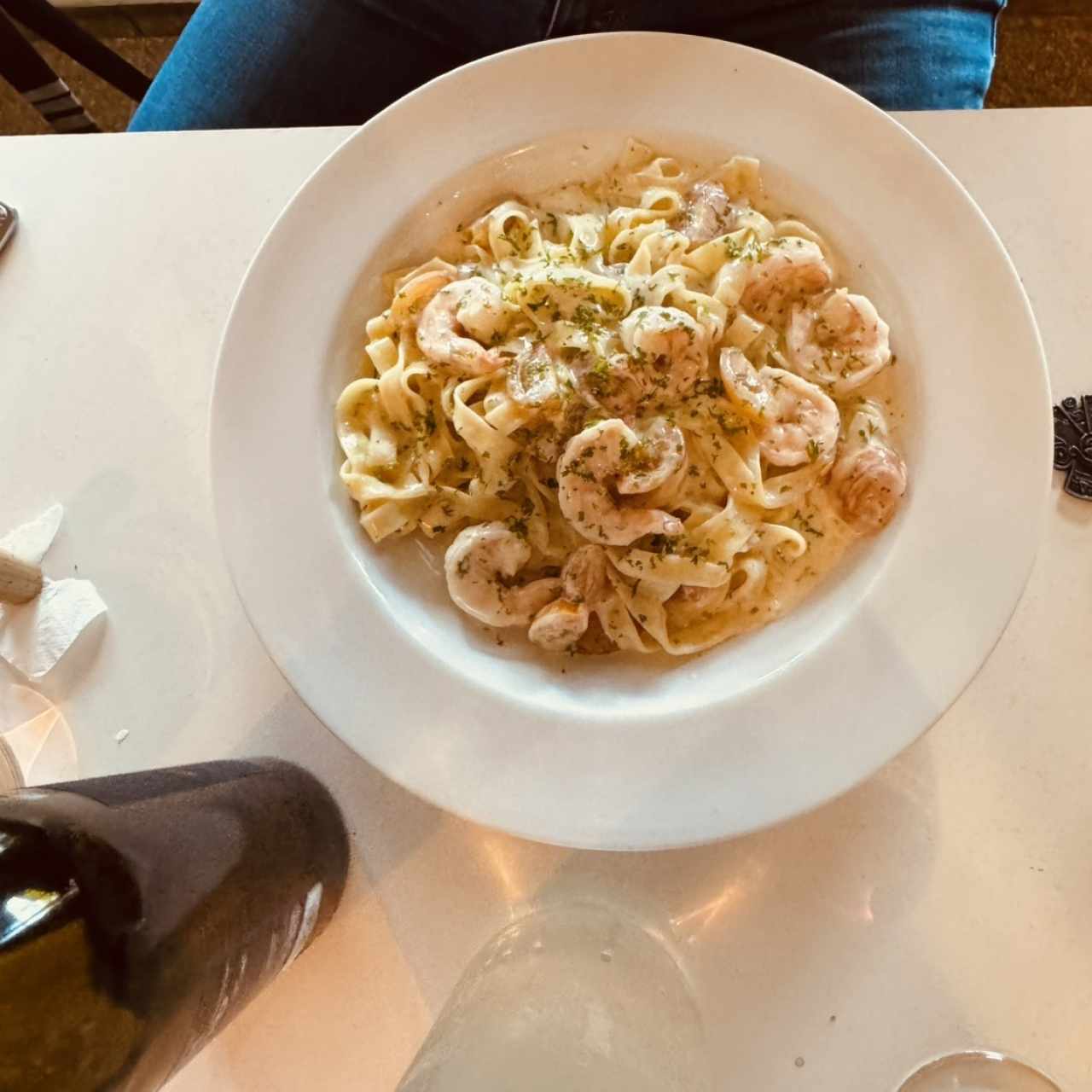 fettuccini crema di mare
