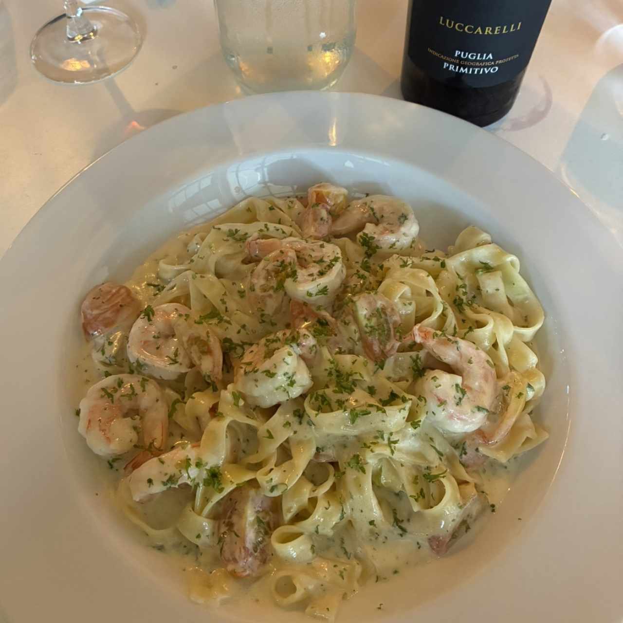 fettuccini crema di mare