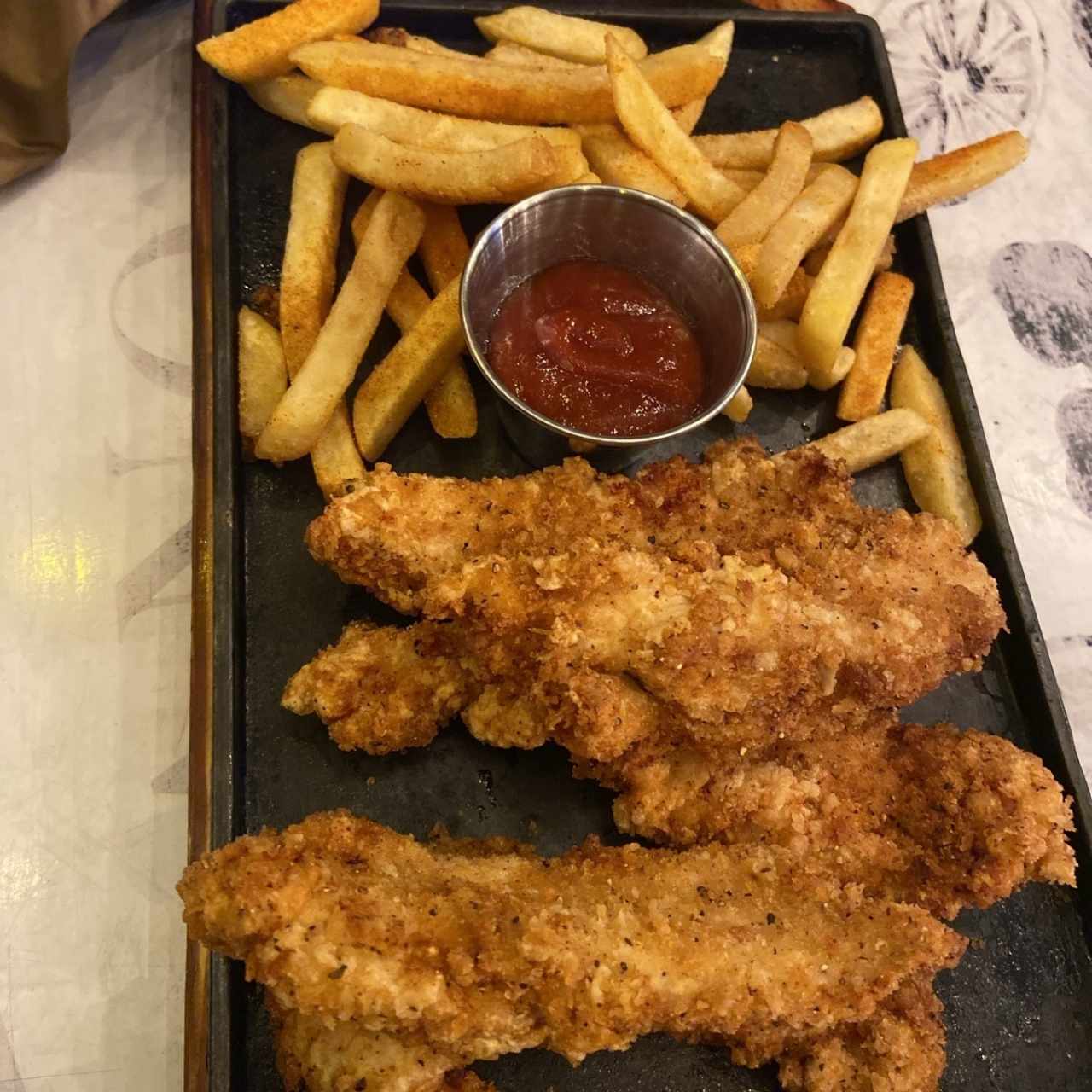 Deditos de pollo