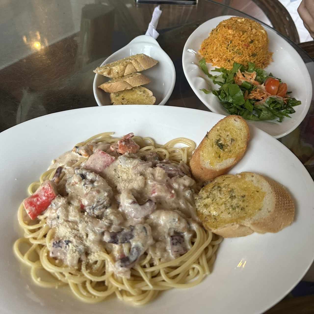 Pasta con Mariscos