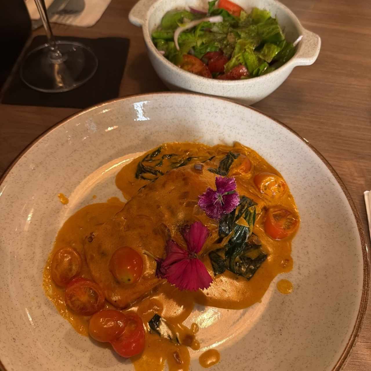 SALMÓN A LA TOSCANA