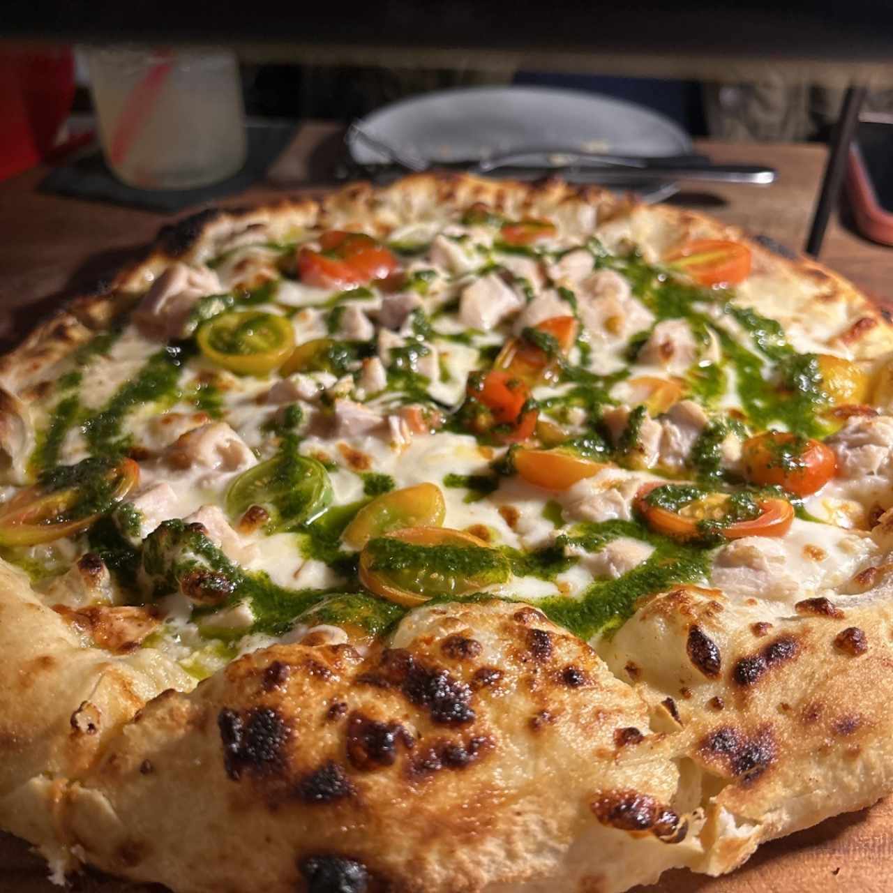 Pizza Napolitana - Bianca