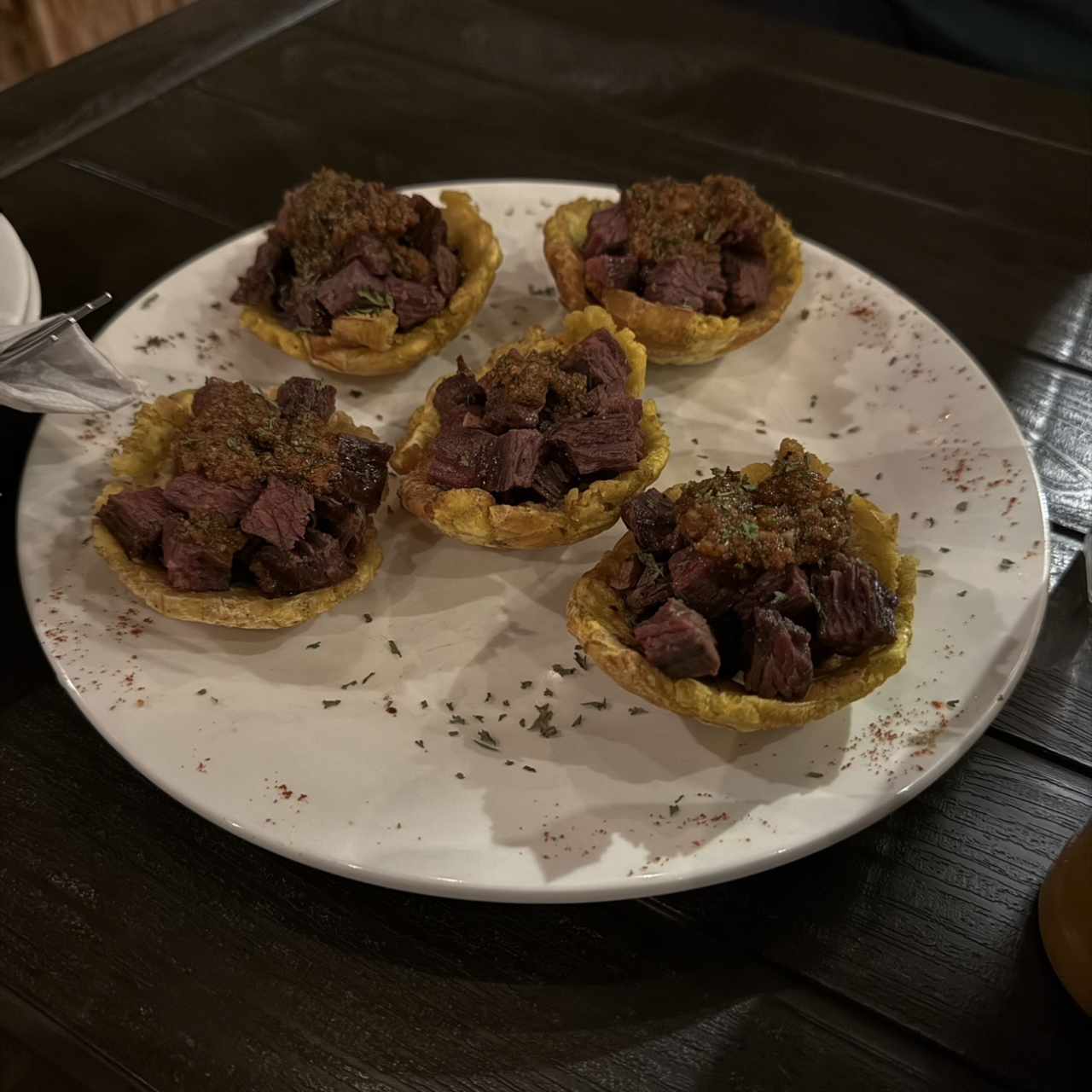 PATACONES RELLENOS DE ENTRAÑA