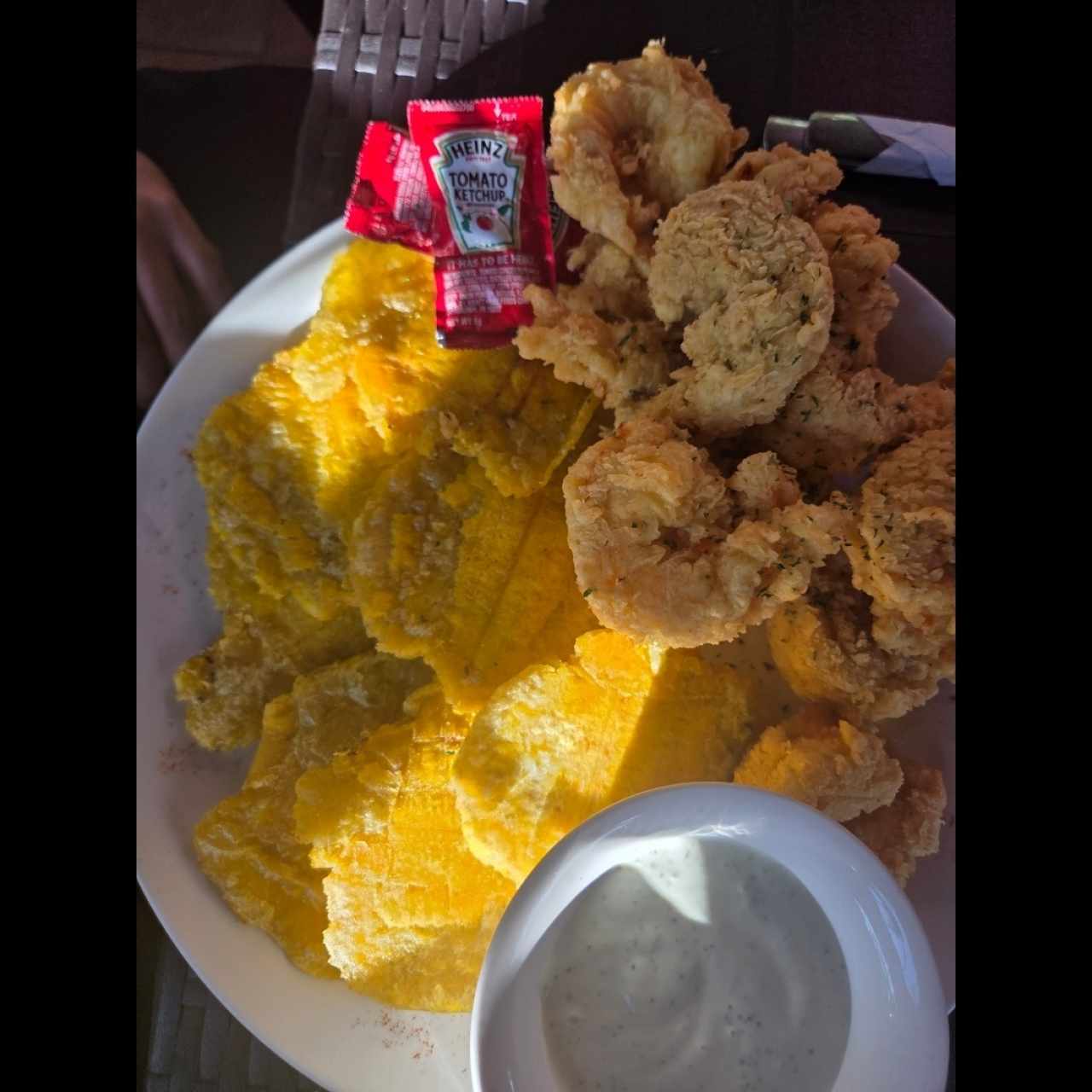 MARISCOS - CAMARONES APANADOS