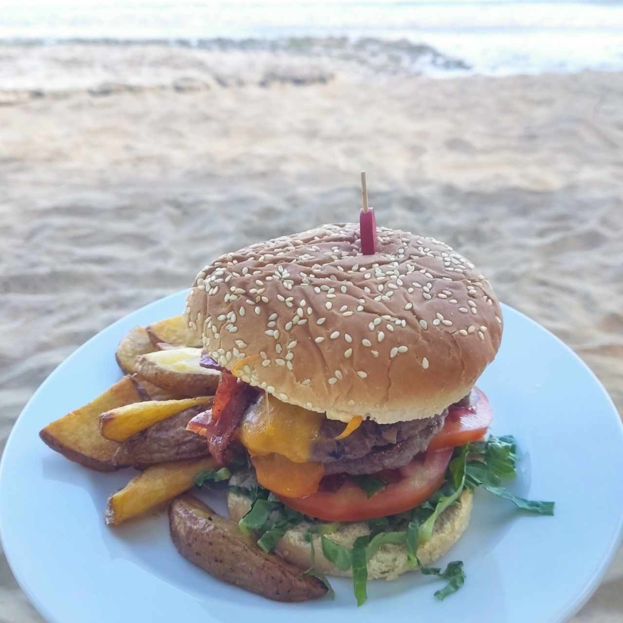 Double Pipa's Burger
