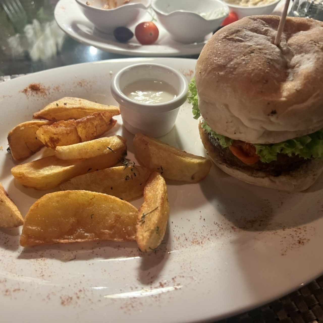 Hamburguesa Mediterránea de Cordero