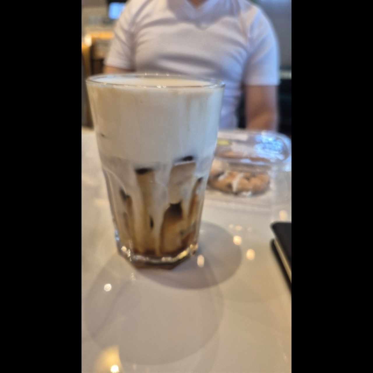 Iced coffee 