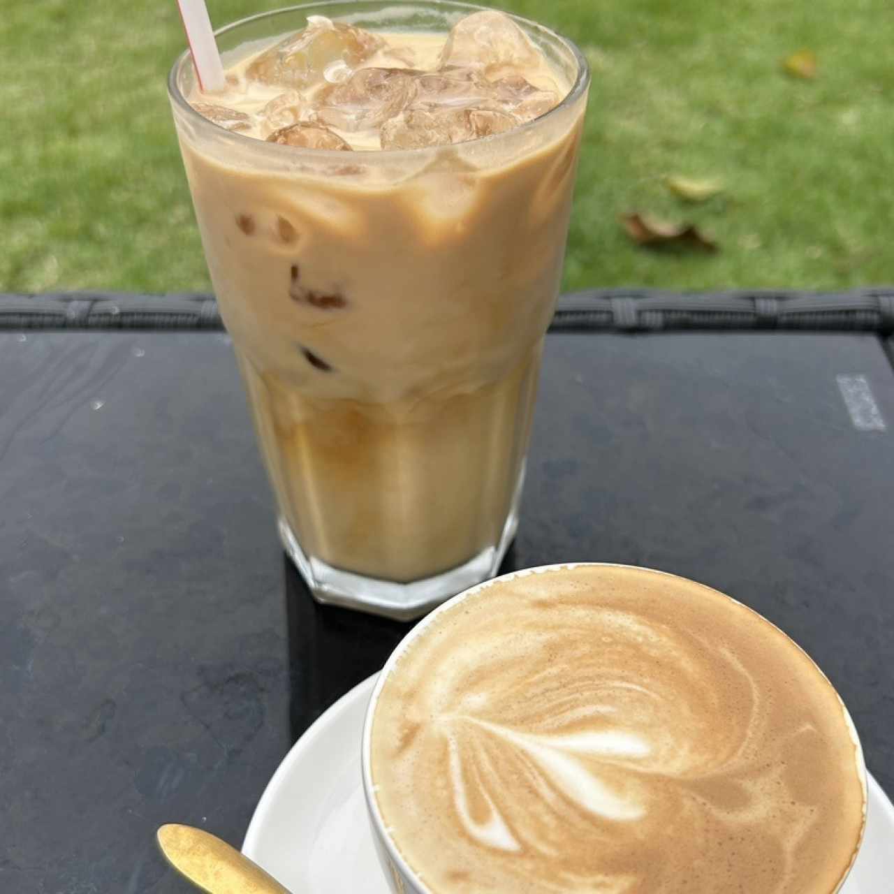 Iced latte y capuchino 
