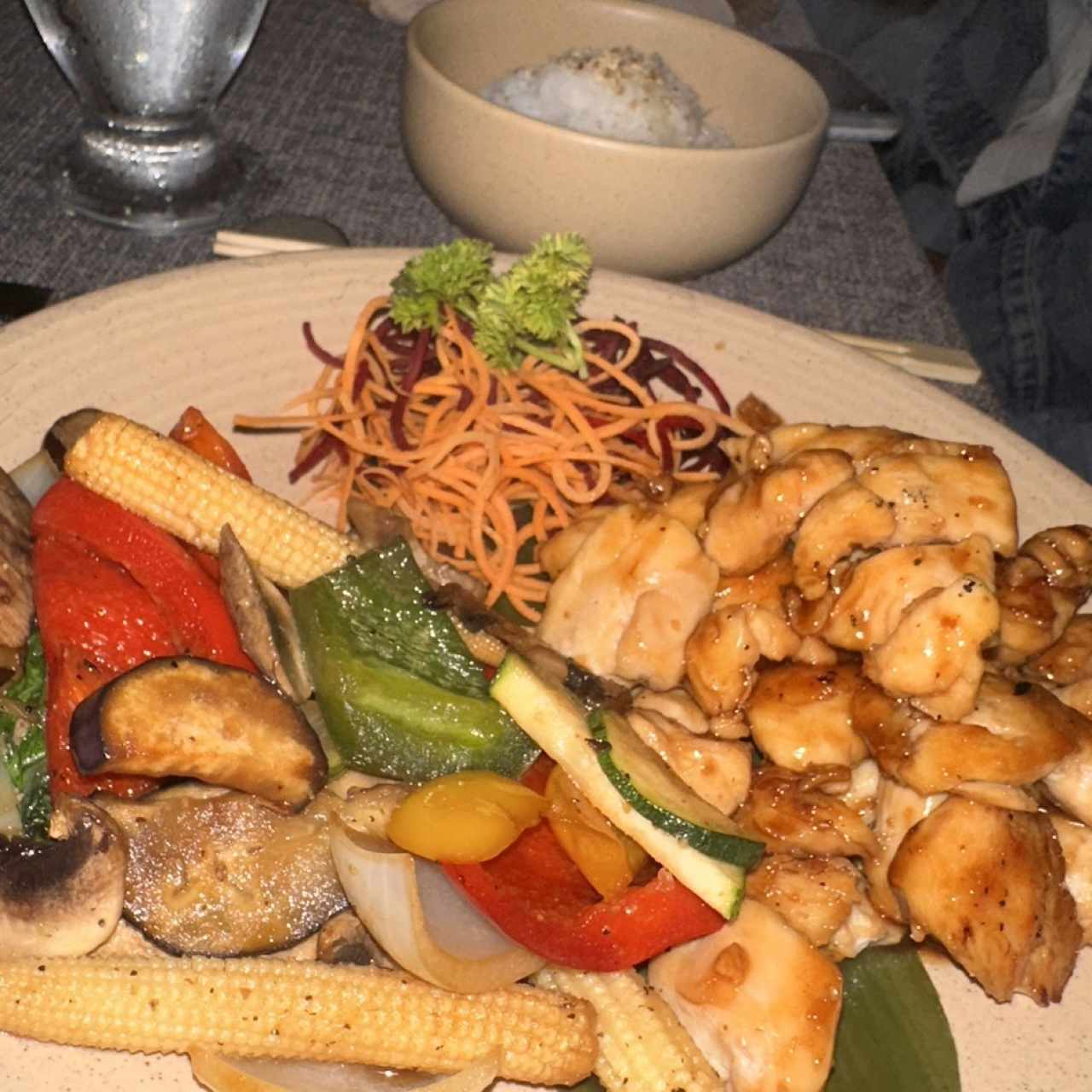 Teriyaki de pollo