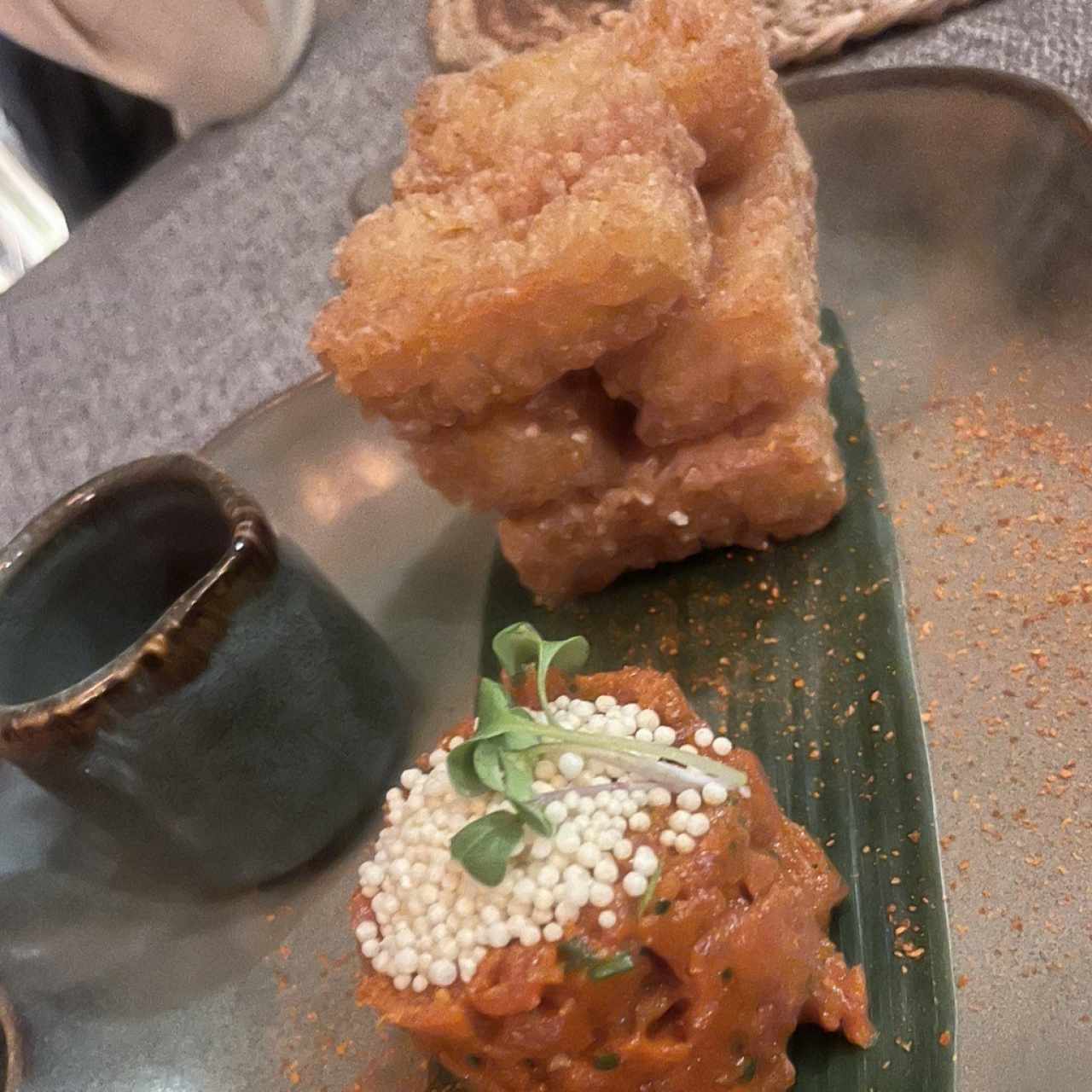Arroz frito con Atun picante 