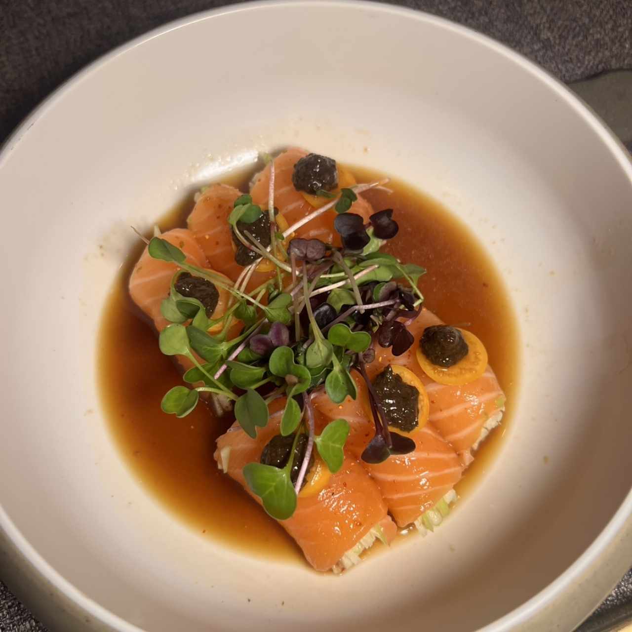 Tiradito de Salmón