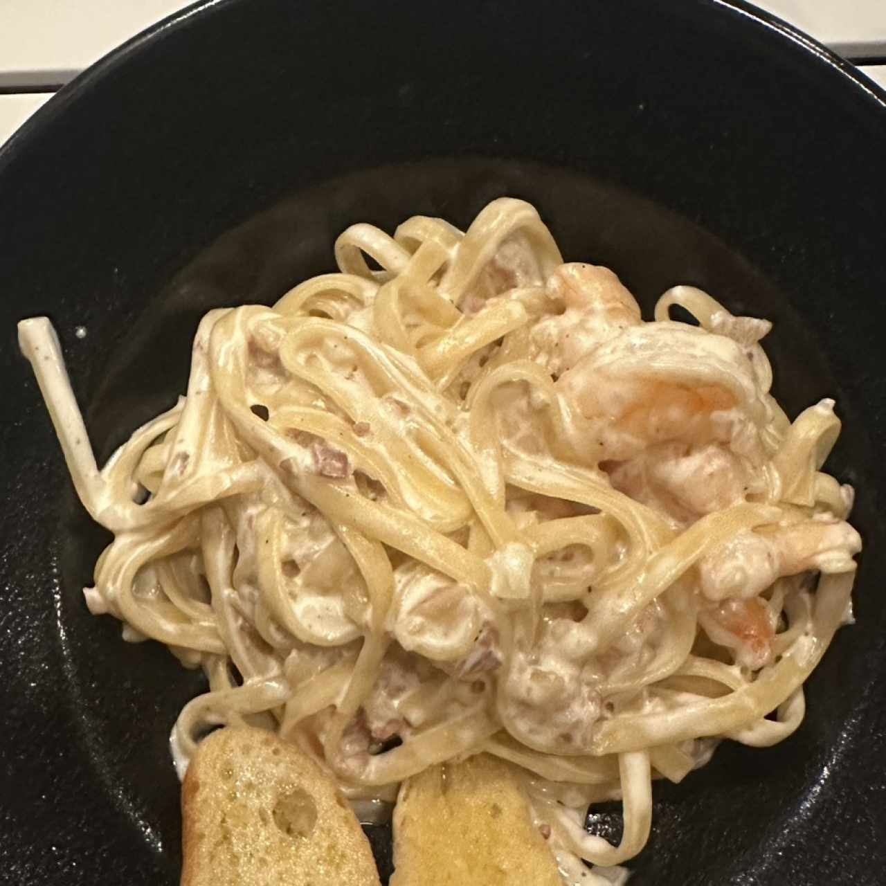 Pasta Carbonara Di Mare