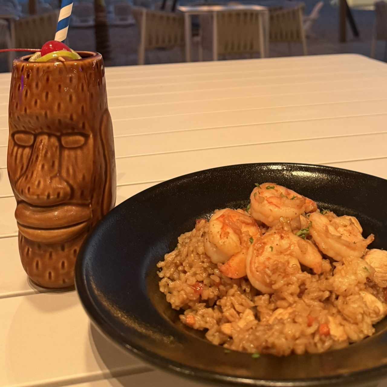 Chaufa del peru y tiki de hibiscus