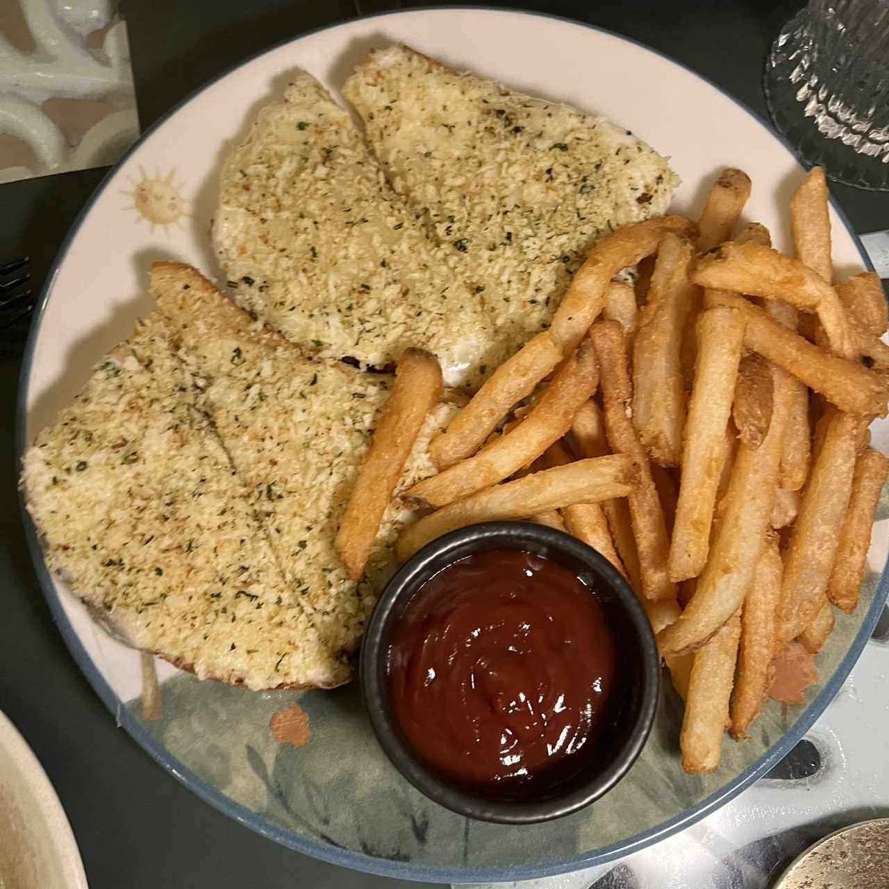 Pan gratinado