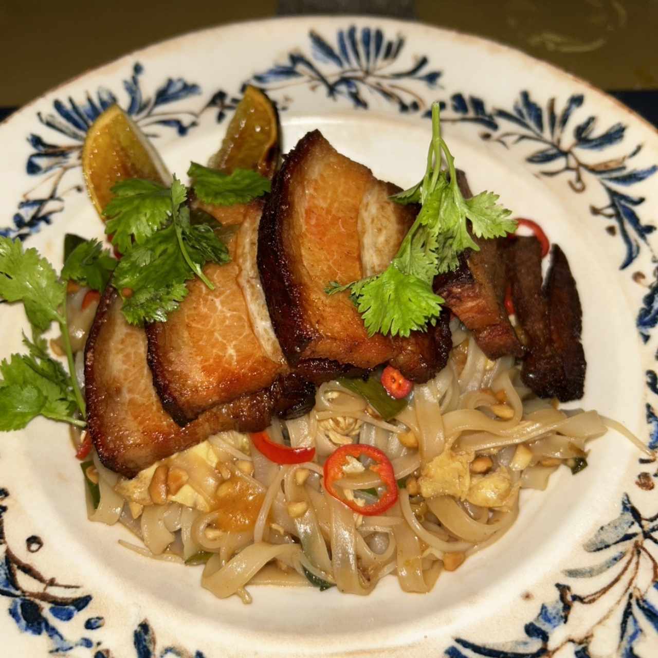 Pad Thai de Cerdo