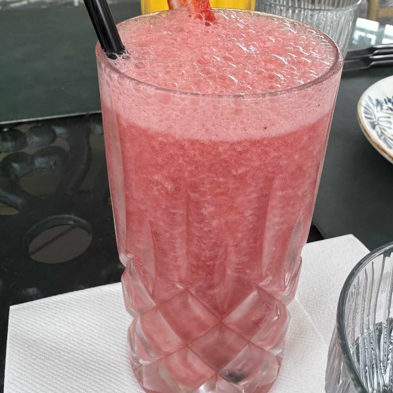 Jugo de fresa