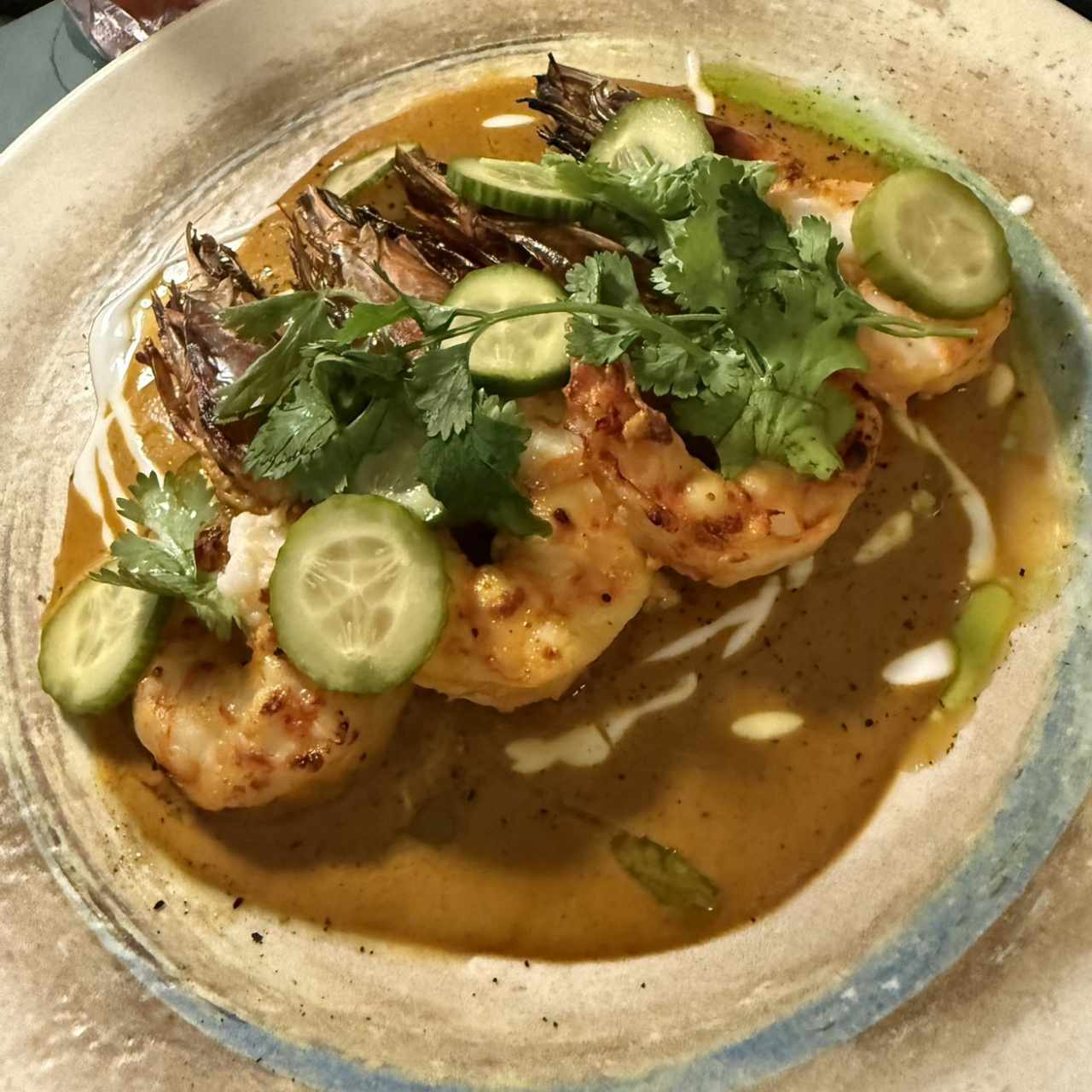 Langostinos Tandoori