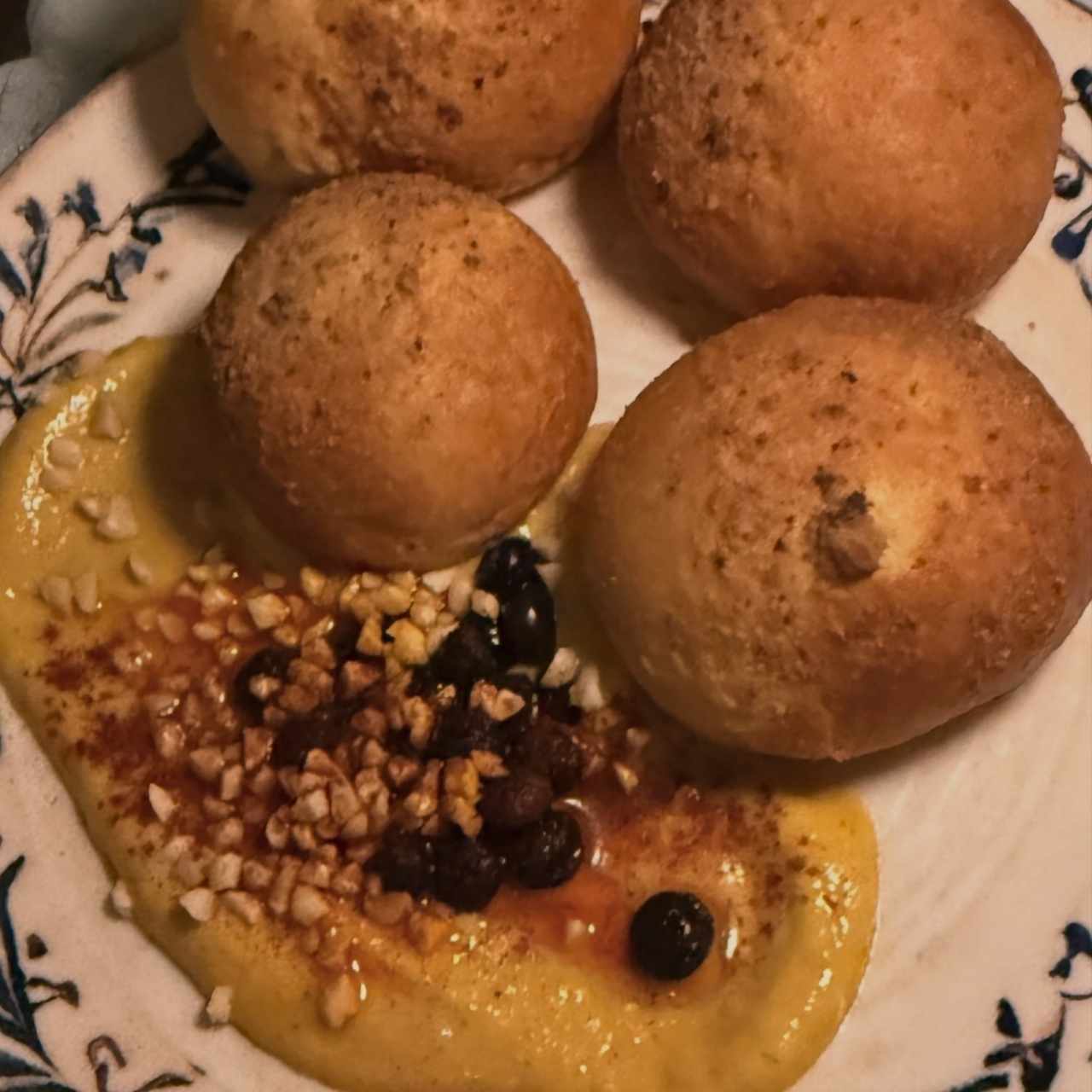 Pan con hummus 
