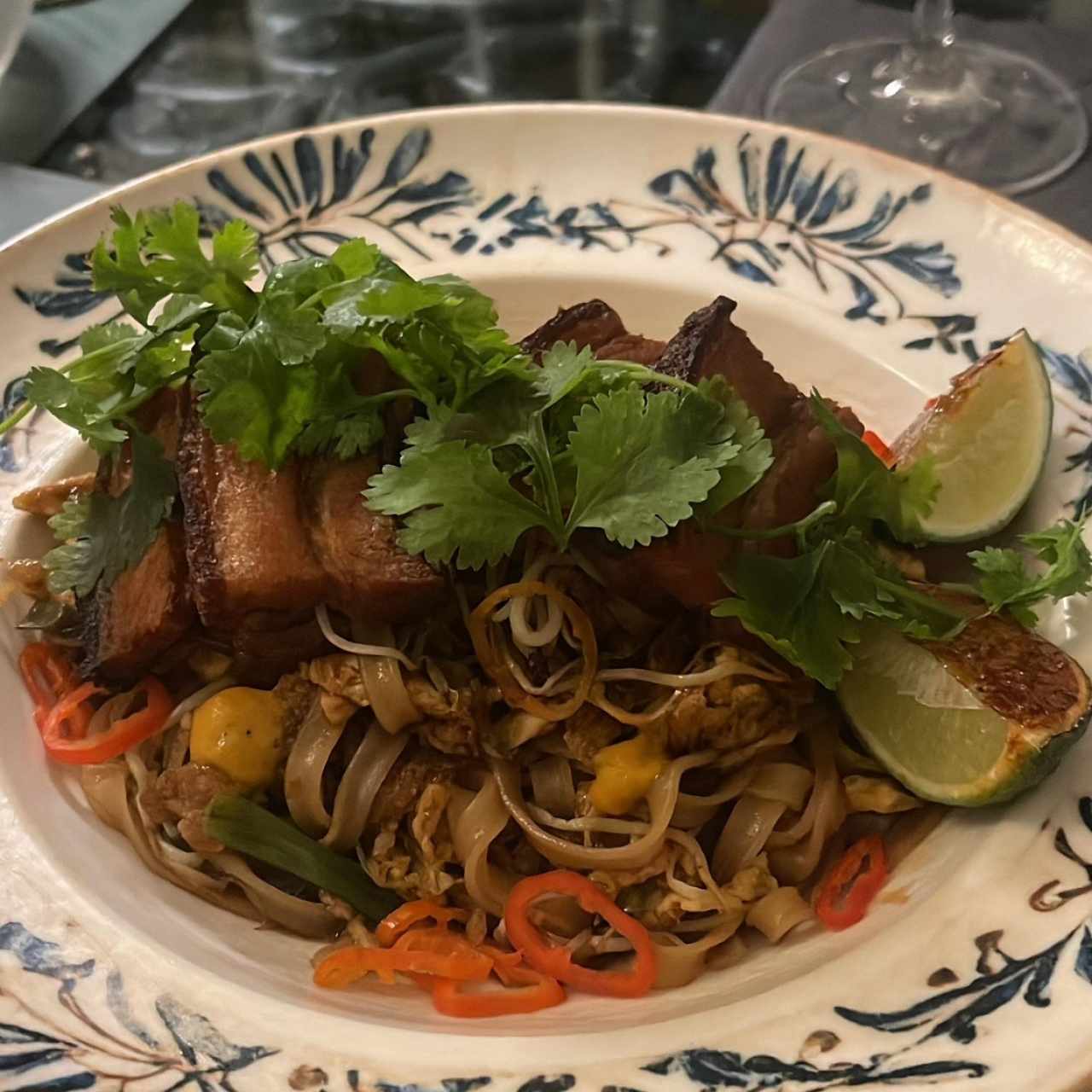 Pad Thai de Cerdo