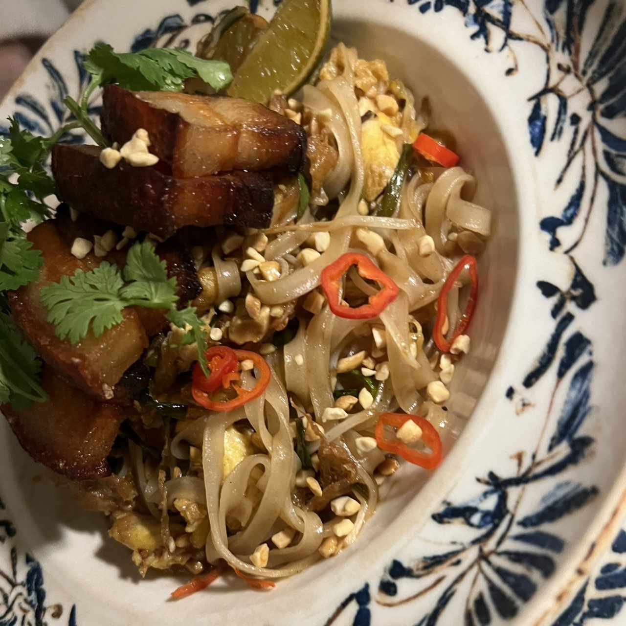 Pad Thai de Cerdo