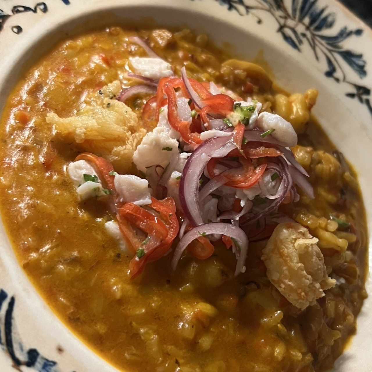 Plato Fuerte - Guacho de Mariscos