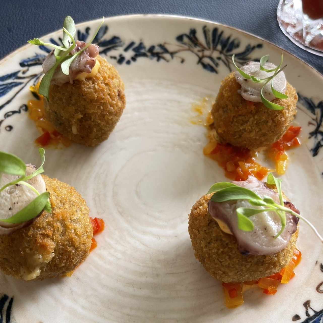 Croquetas de Pulpo Caribeñas