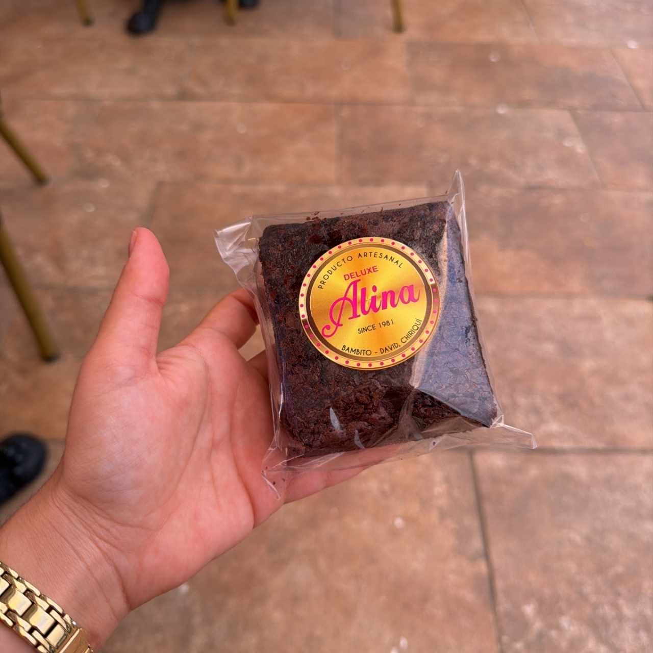 brownie de chocolate