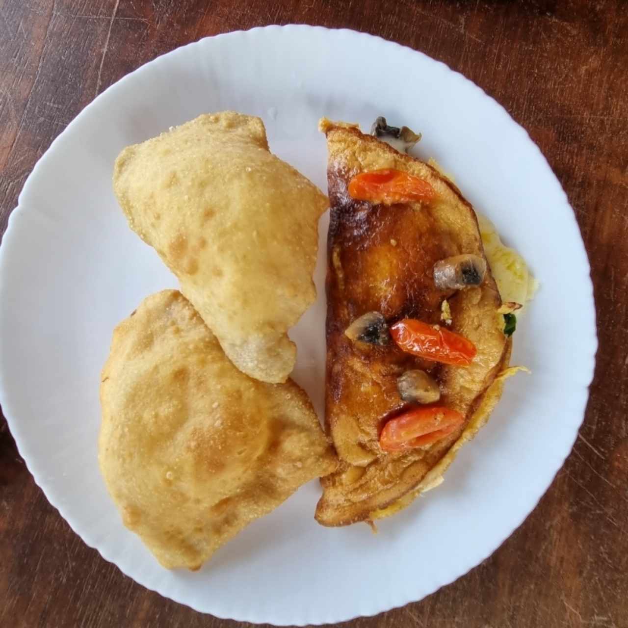 Omelette (clásico) con Hojaldra