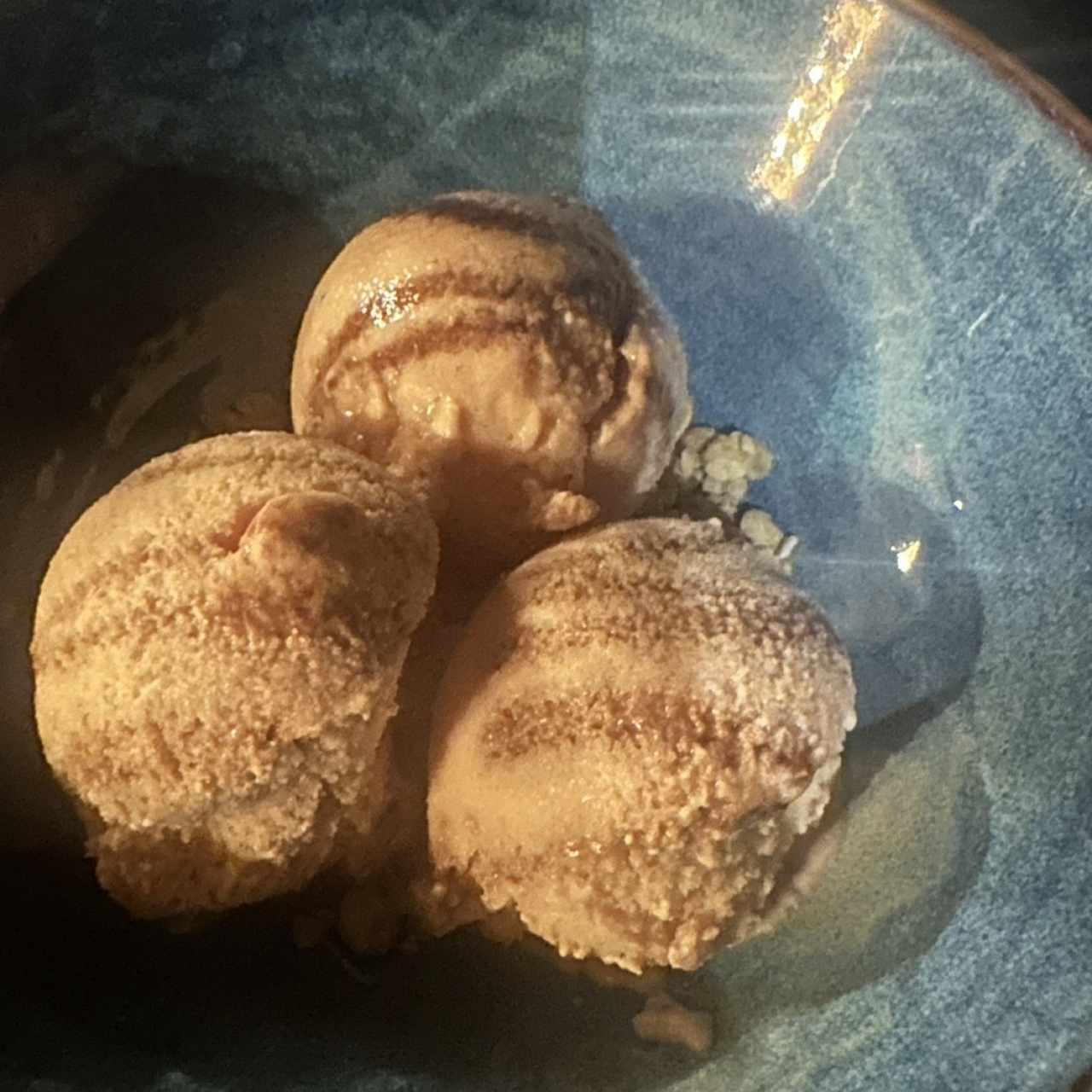 Helado casero de frutas 