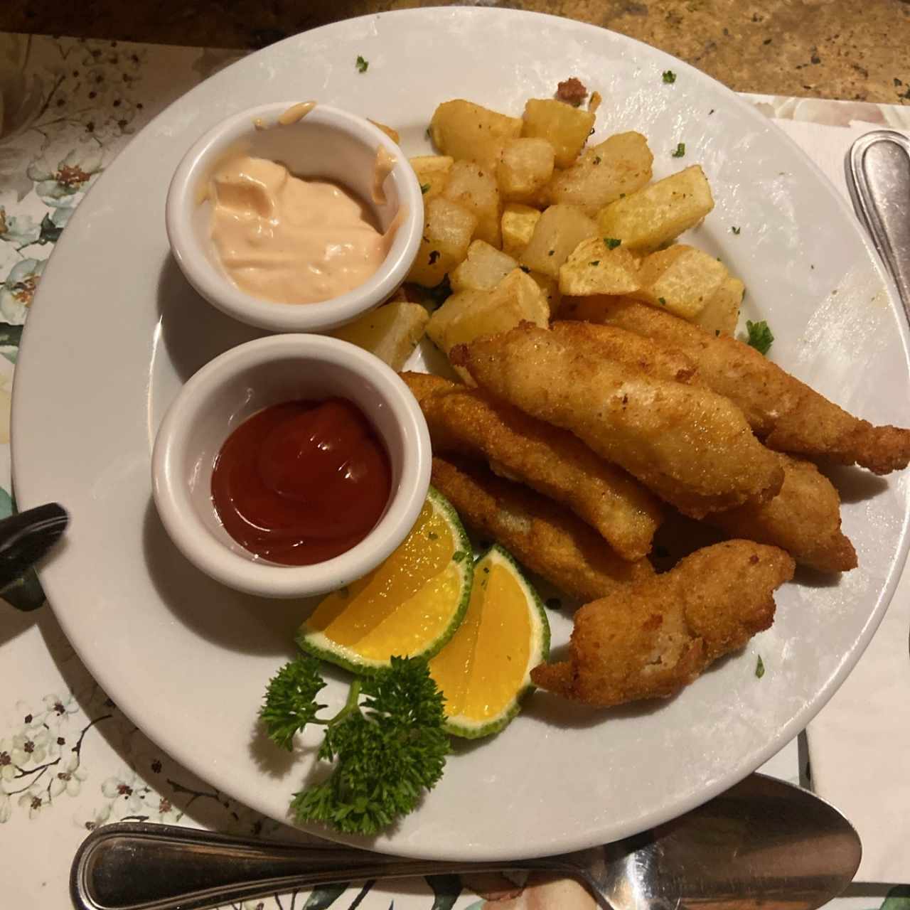 Deditos de pescado