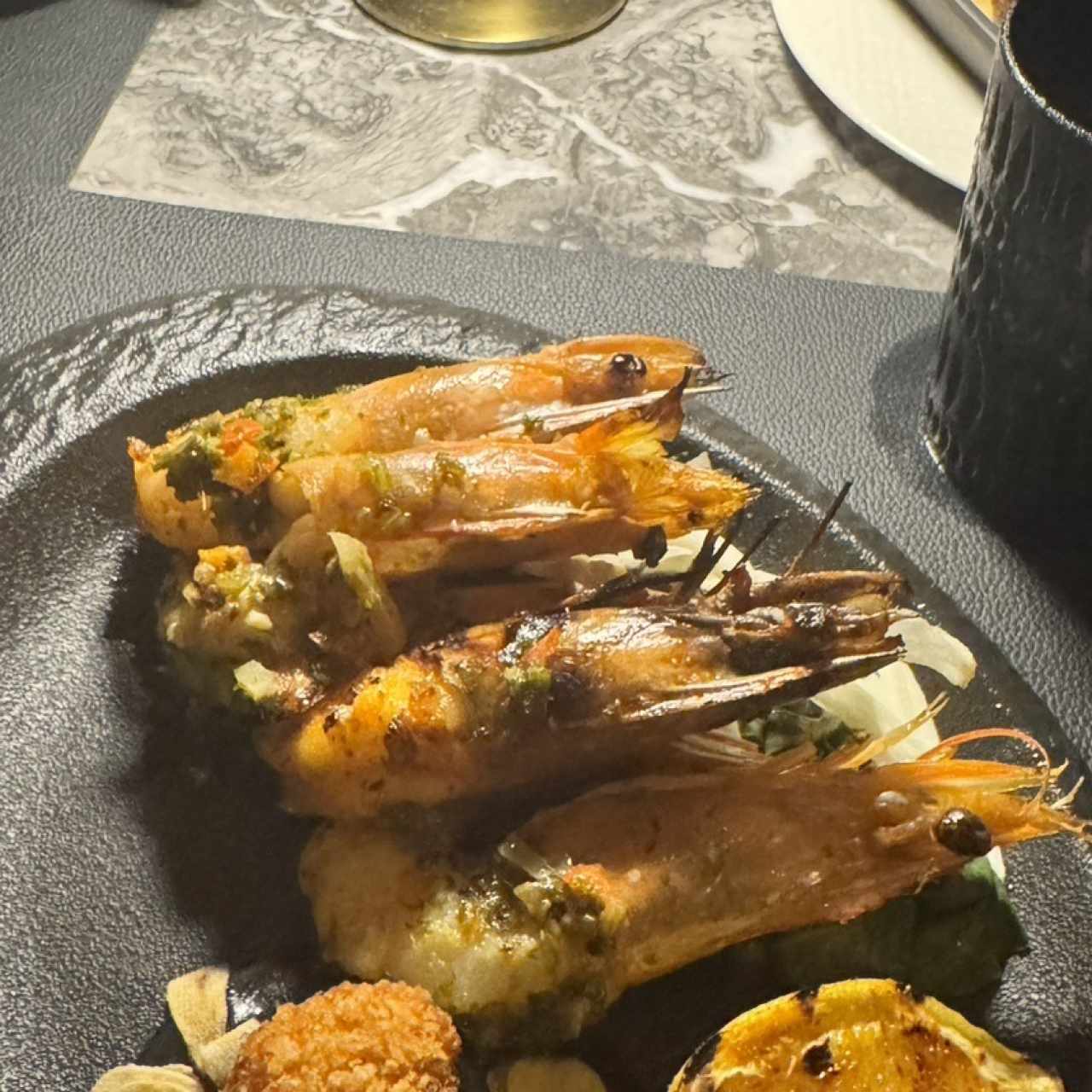 DEL MAR - Langostinos al carbón