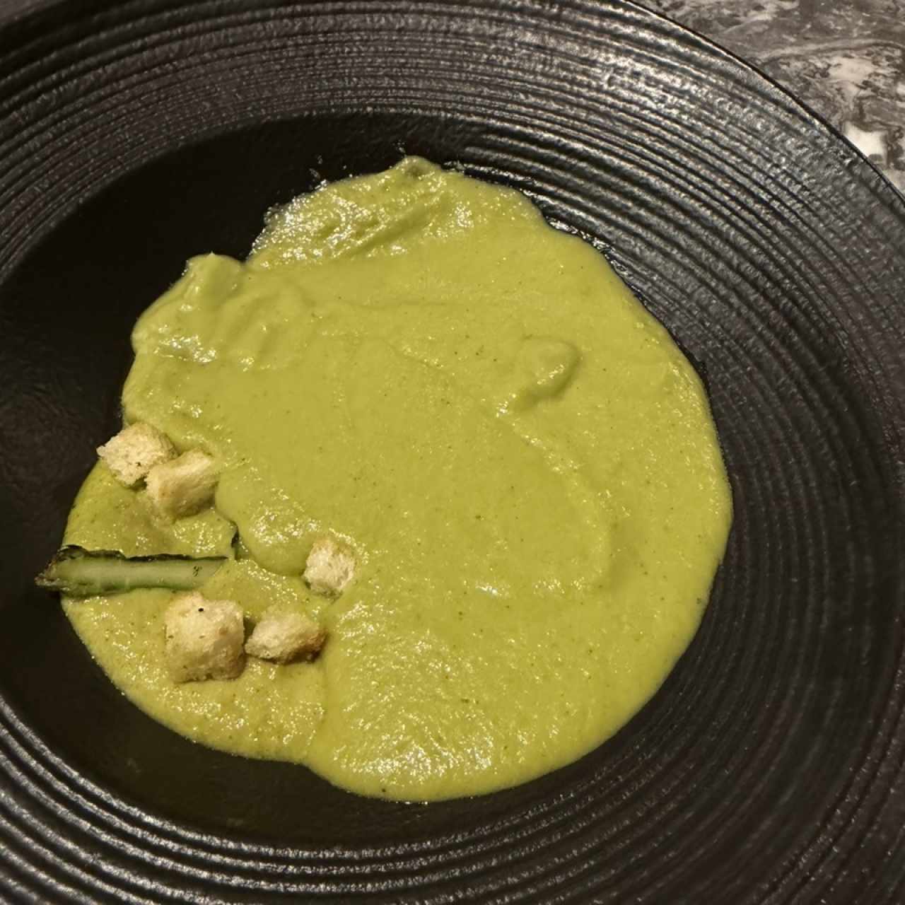 Sopa de esparragos