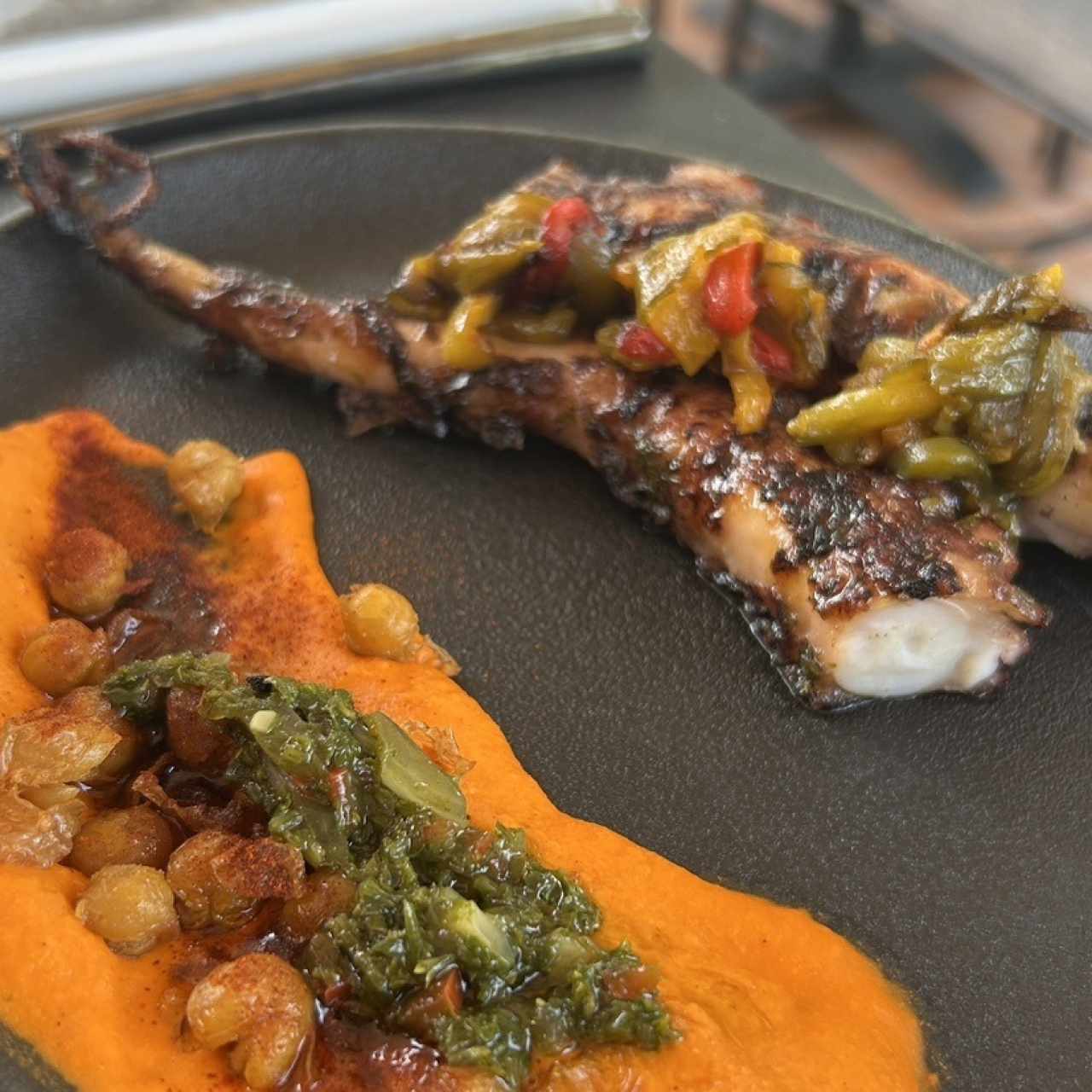 Pulpo a la parrilla