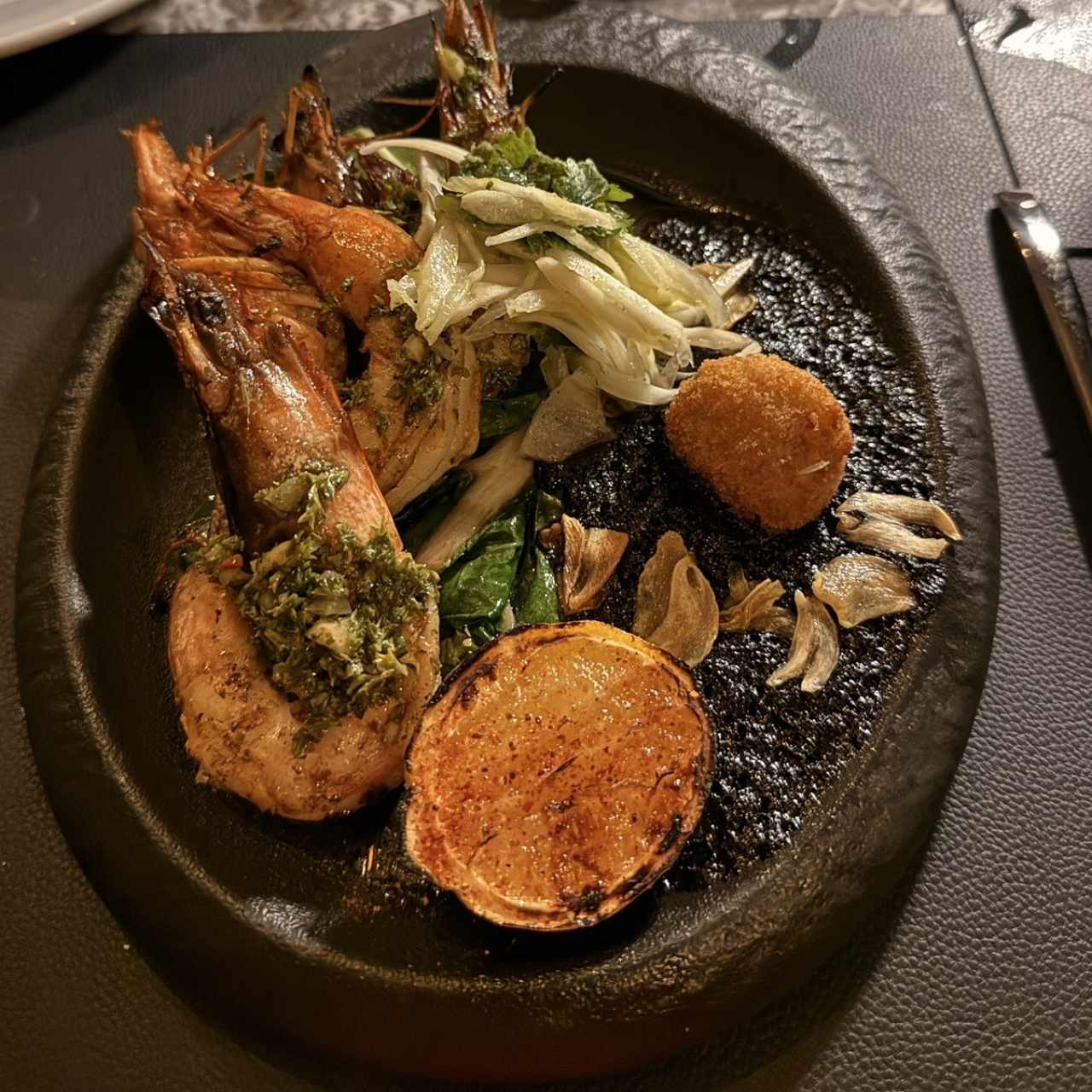 DEL MAR - Langostinos al carbón