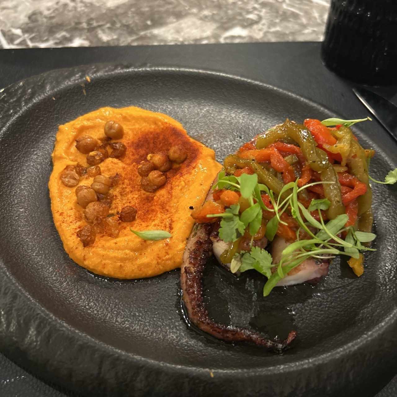 Pulpo a la parrilla