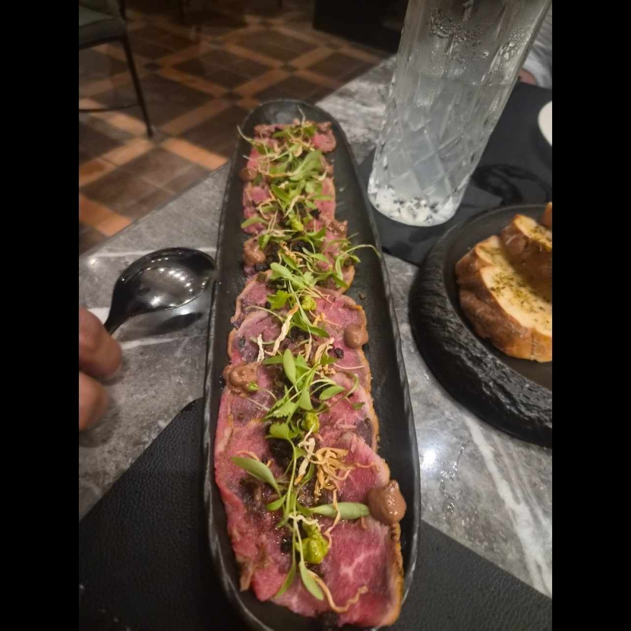 ENTRADAS - Carpaccio de Picaña