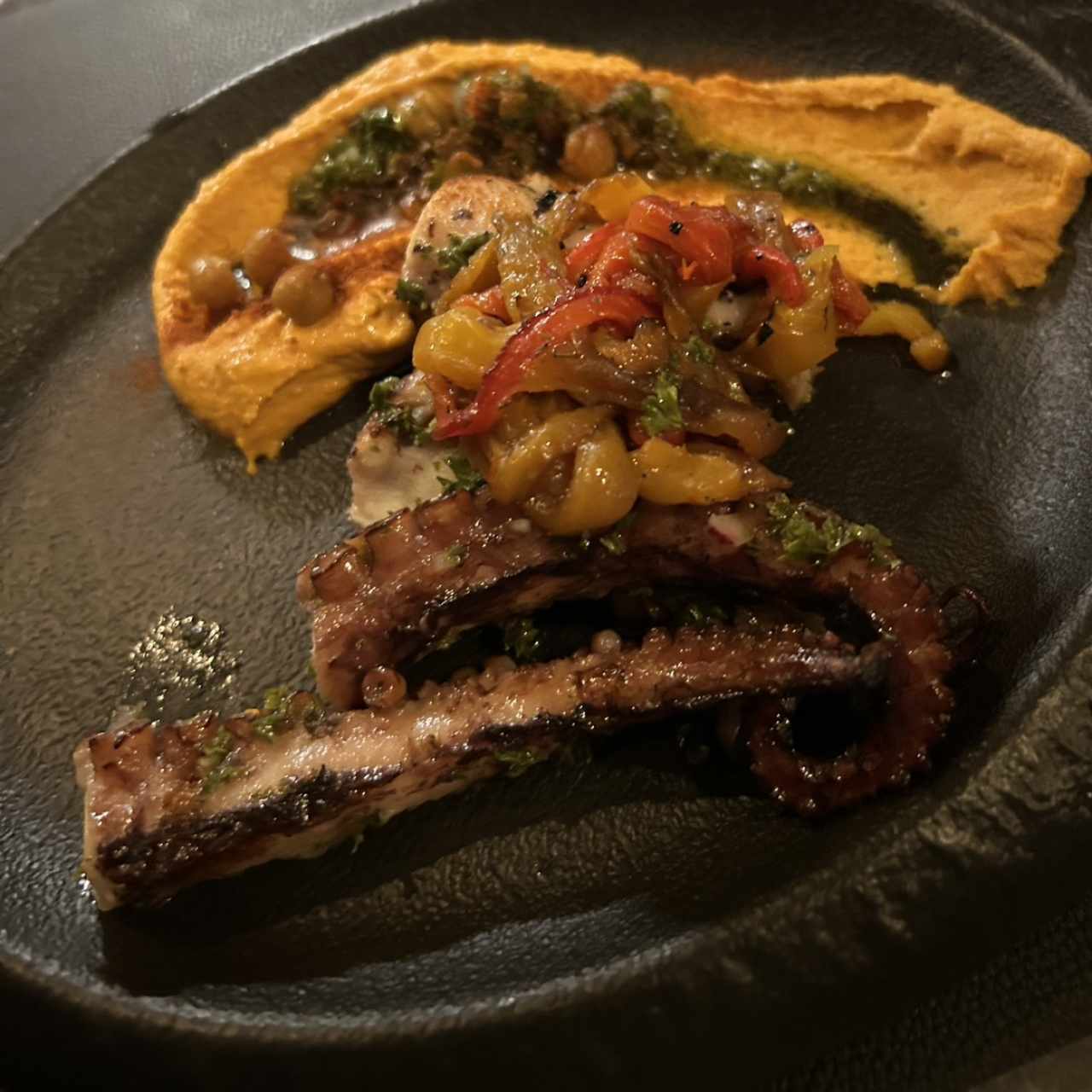 Pulpo a la parrilla