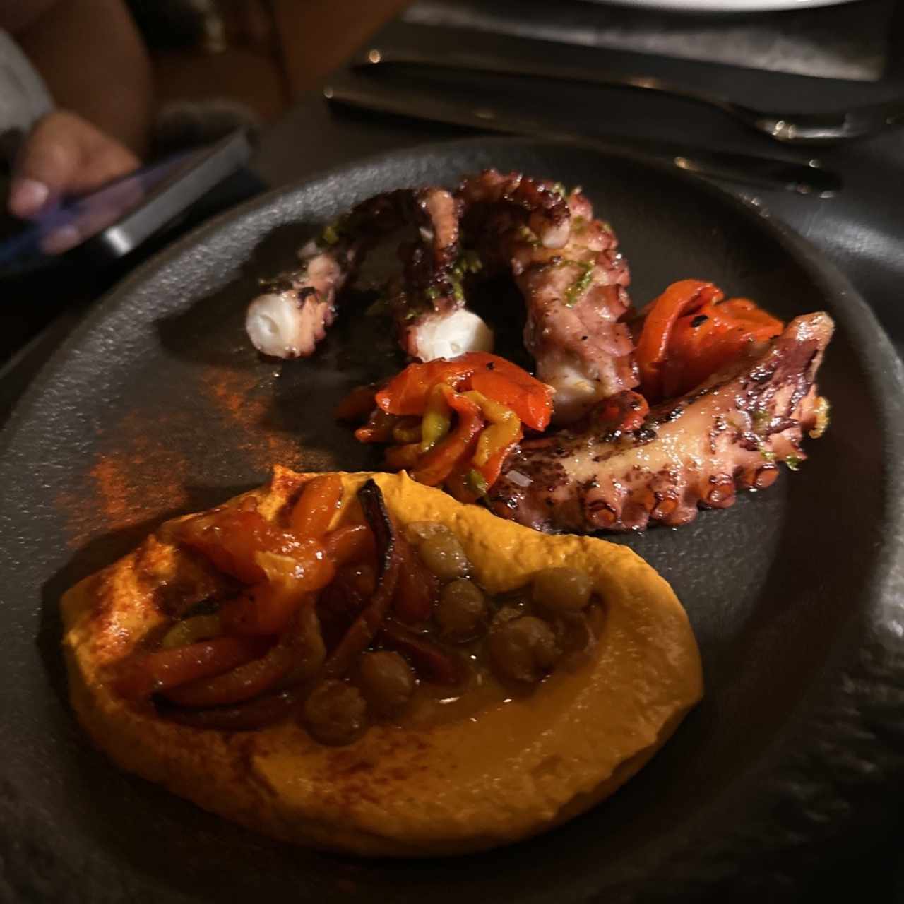 Pulpo a la parrilla