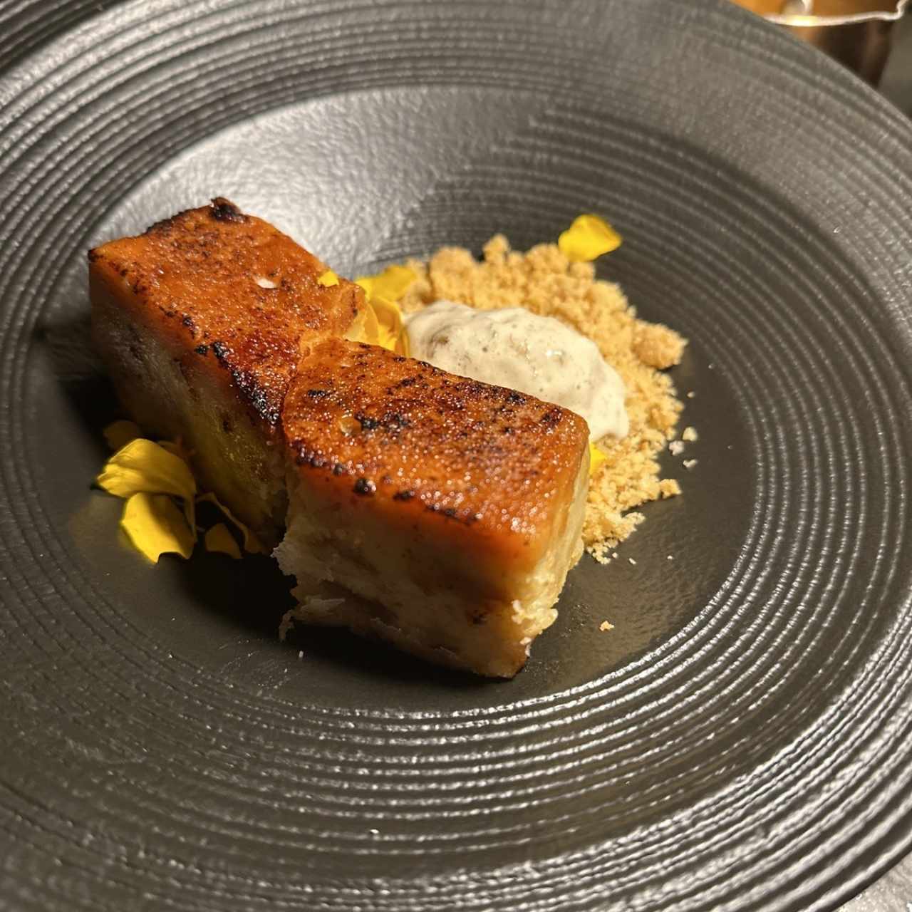 Mamallena de crema inglesa