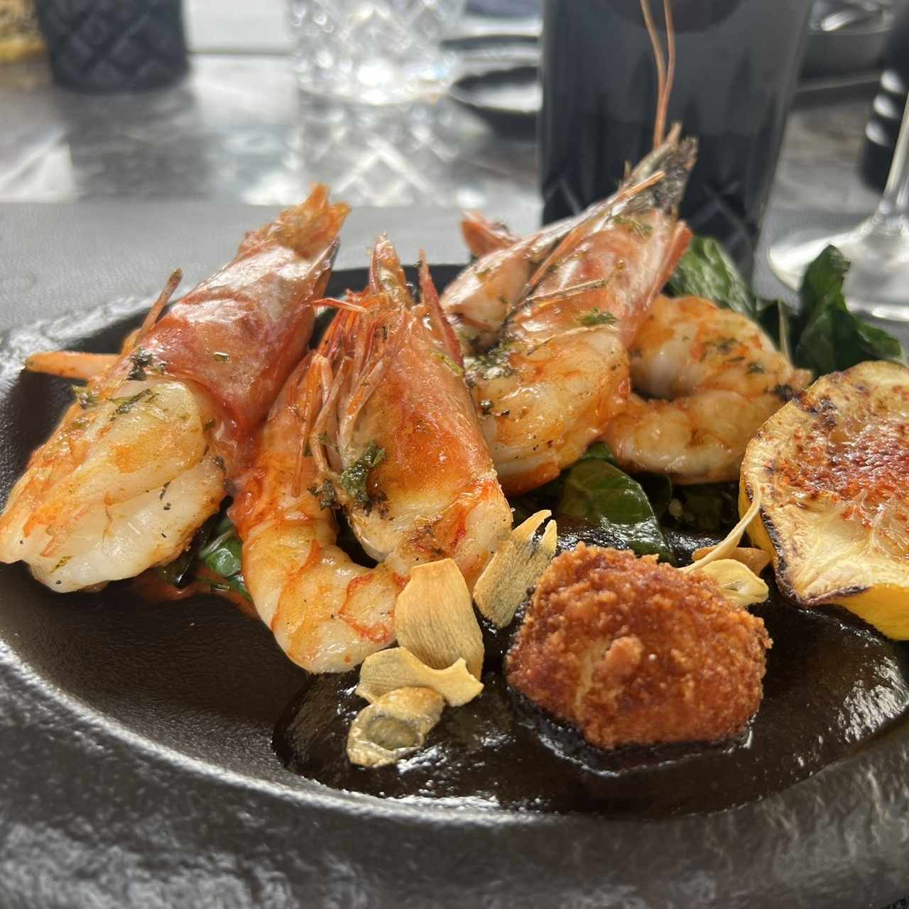 DEL MAR - Langostinos al carbón