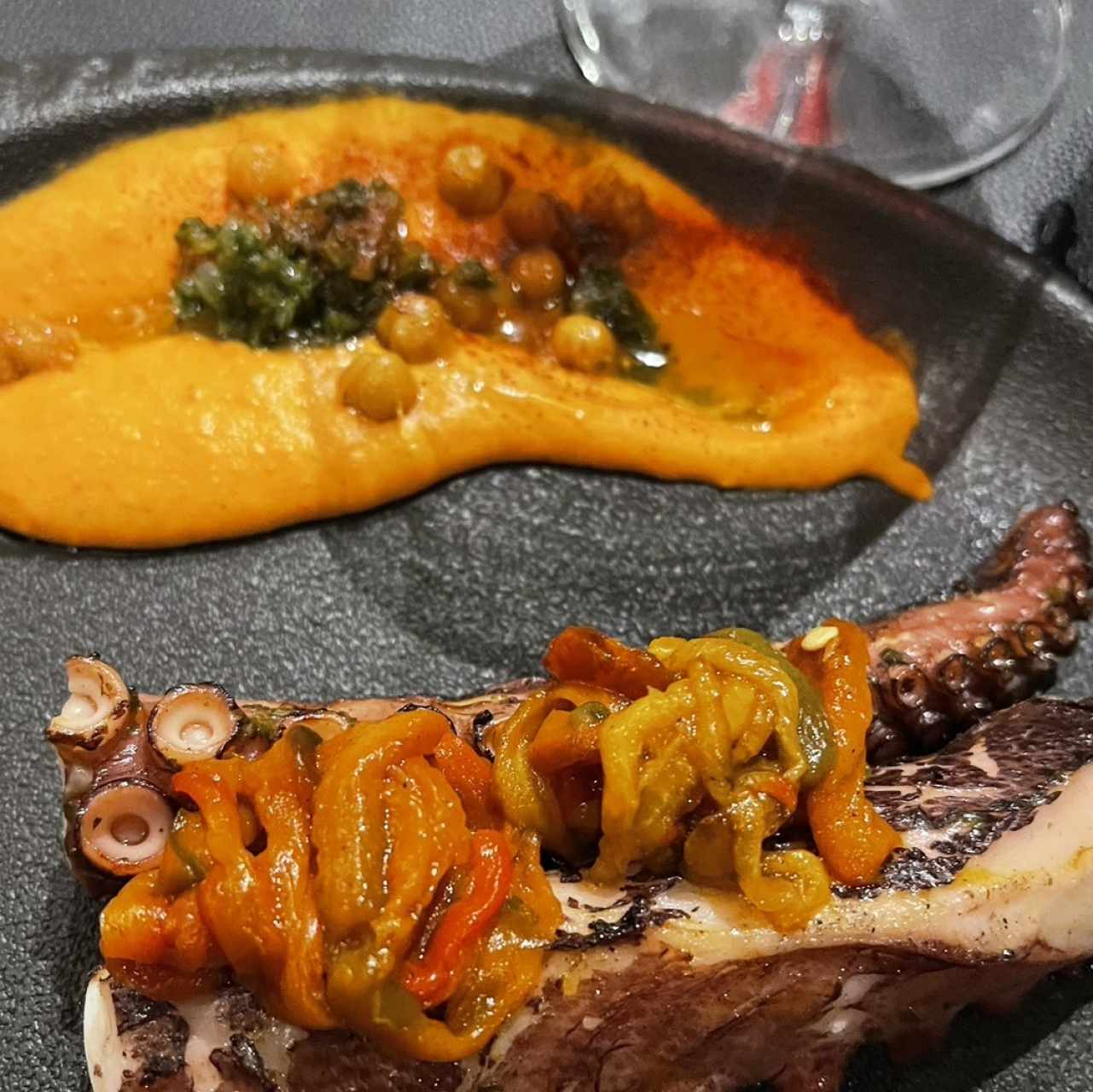 Pulpo a la parrilla