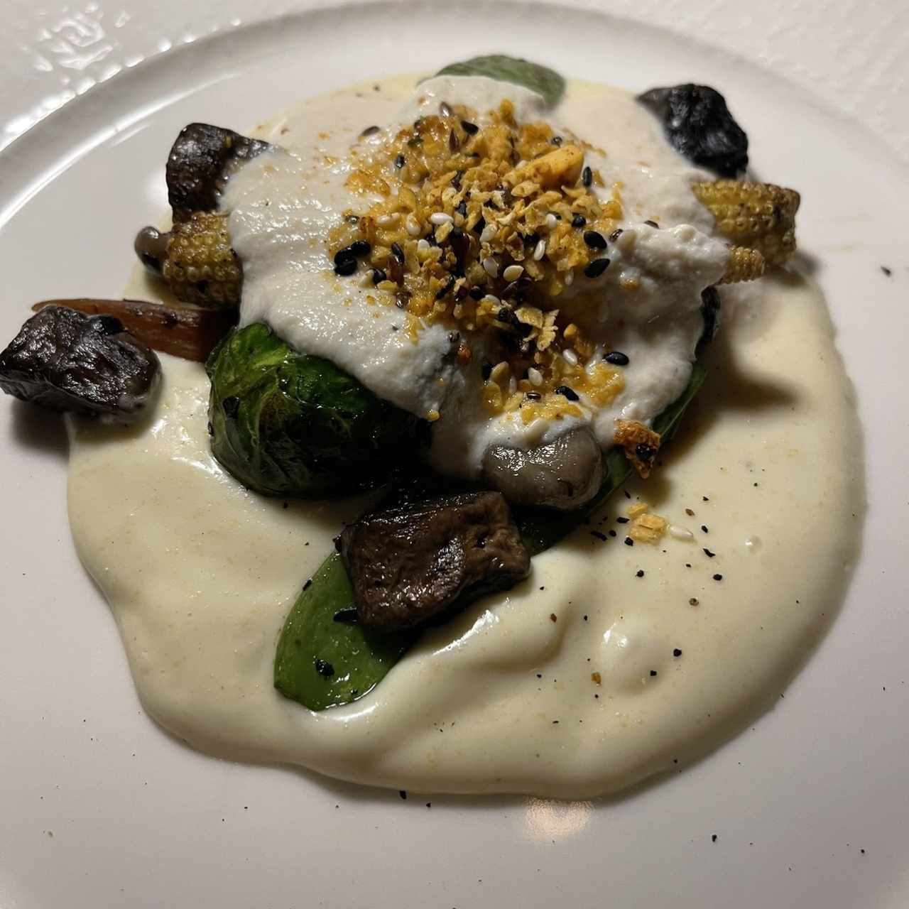 Polenta a la parrilla