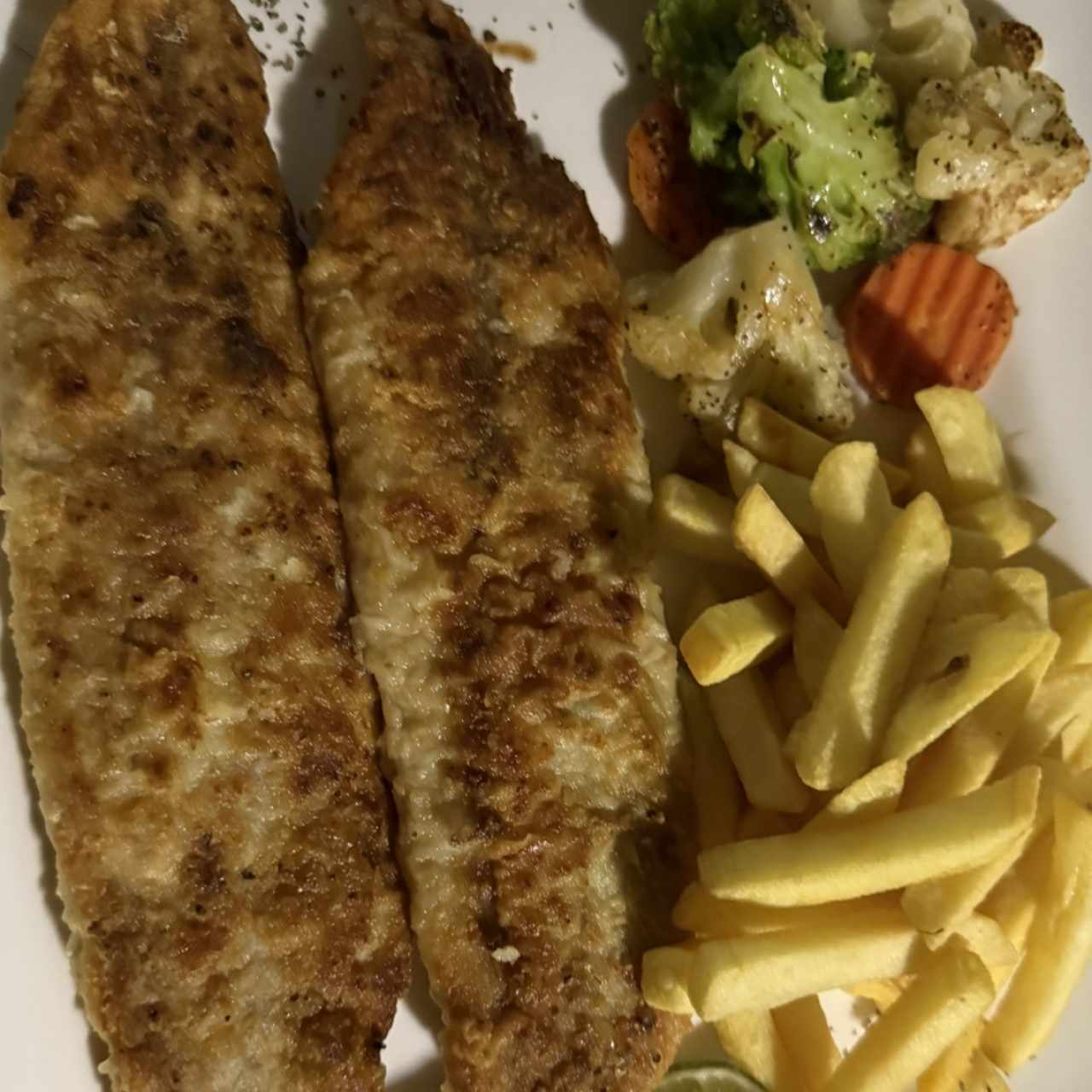 Corvina a la plancha 