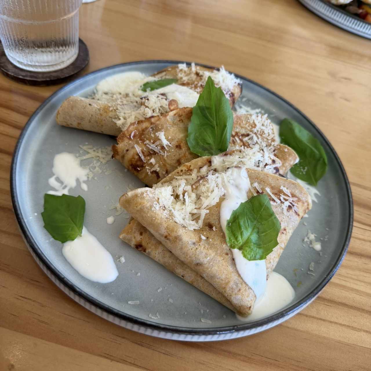 Crepes de Jamon con Queso 